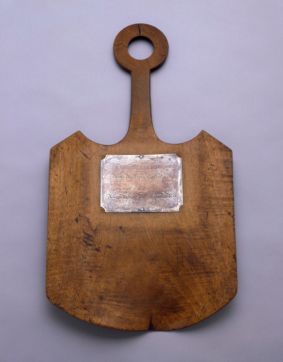 , Palette owned by William Hogarth