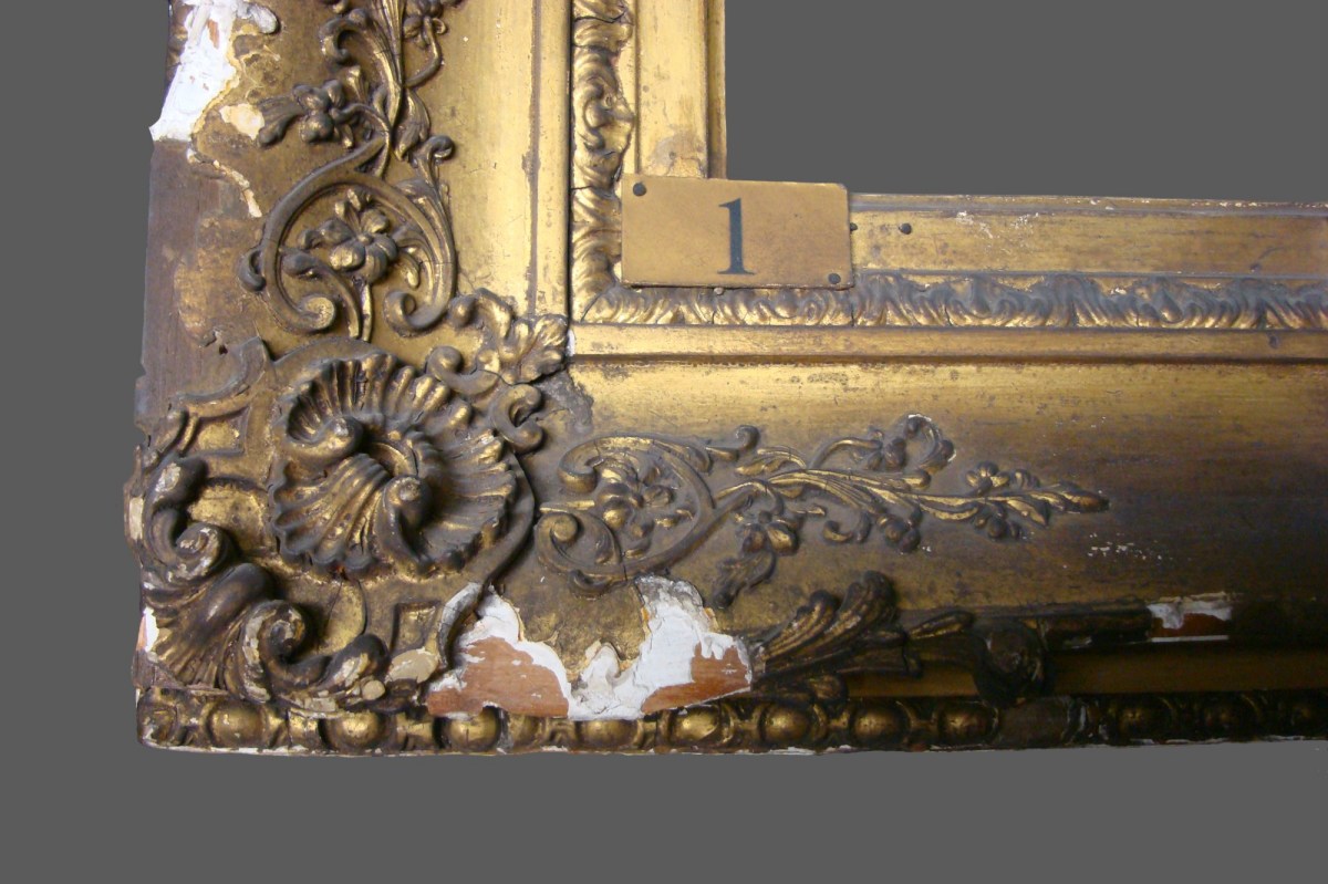 Unknown, Frame for Gilbert Stuart Newton RA 'Abelard in his Study'
