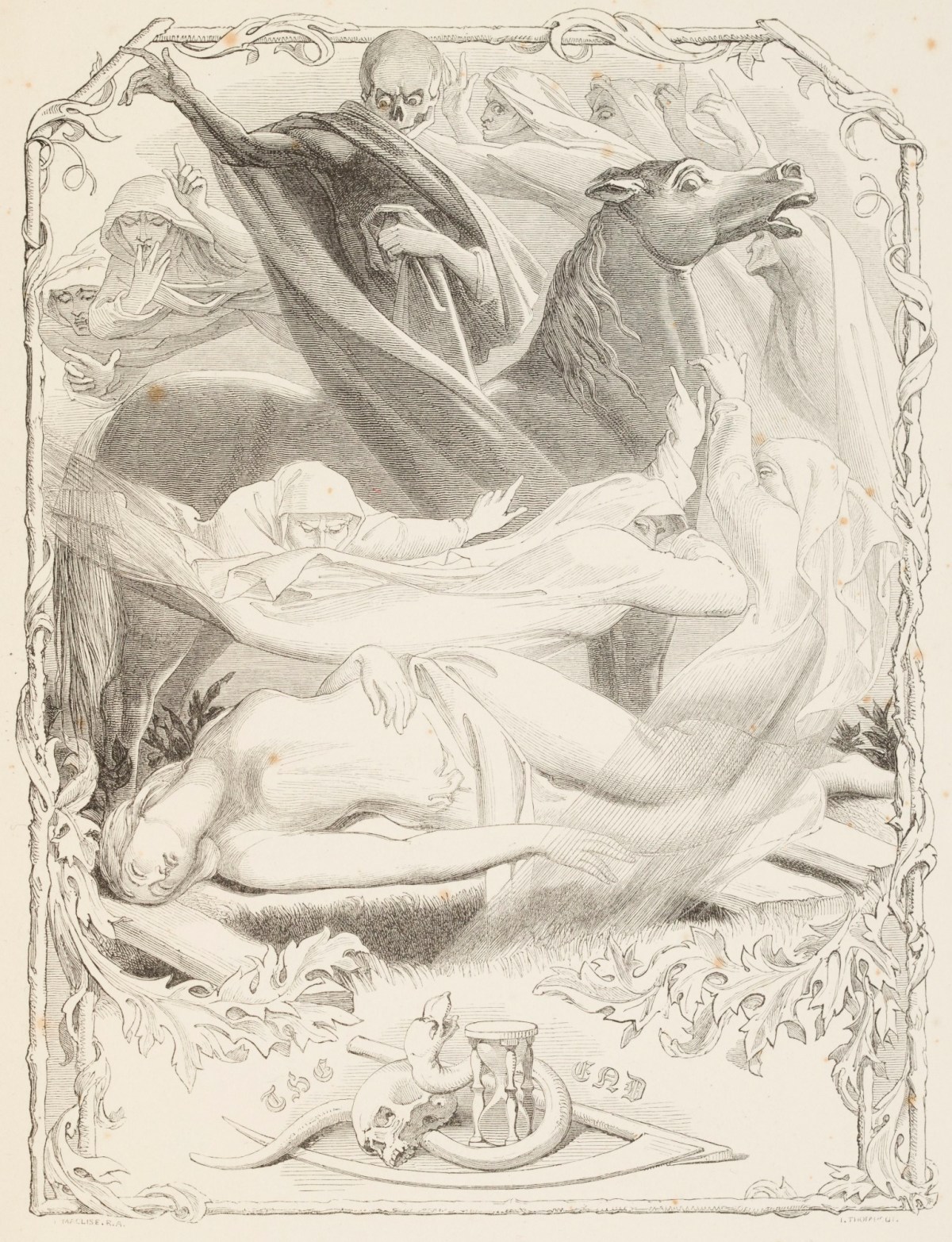Daniel Maclise RA, The End