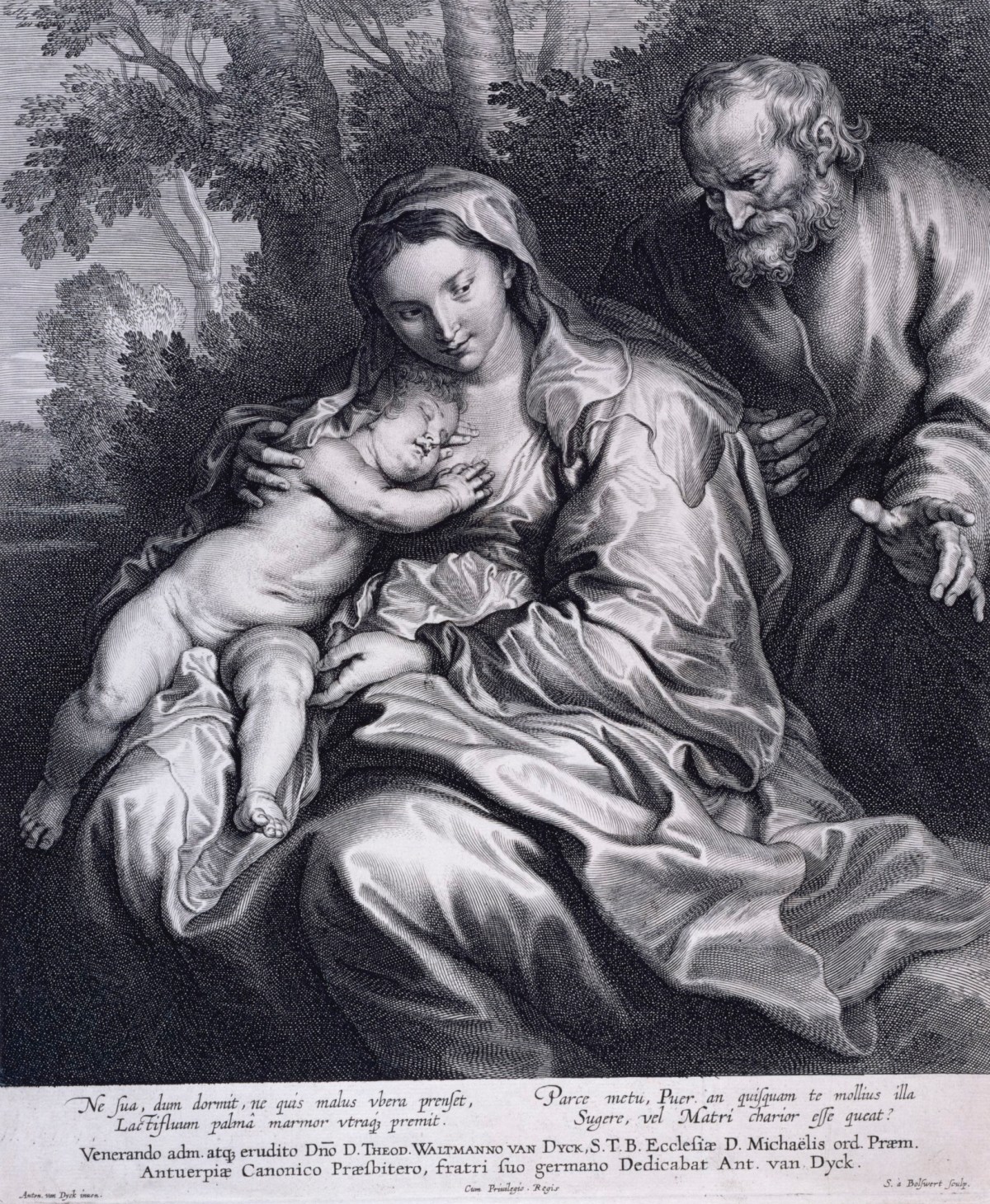 Anthony Van Dyck, The Rest on the Flight into Egypt