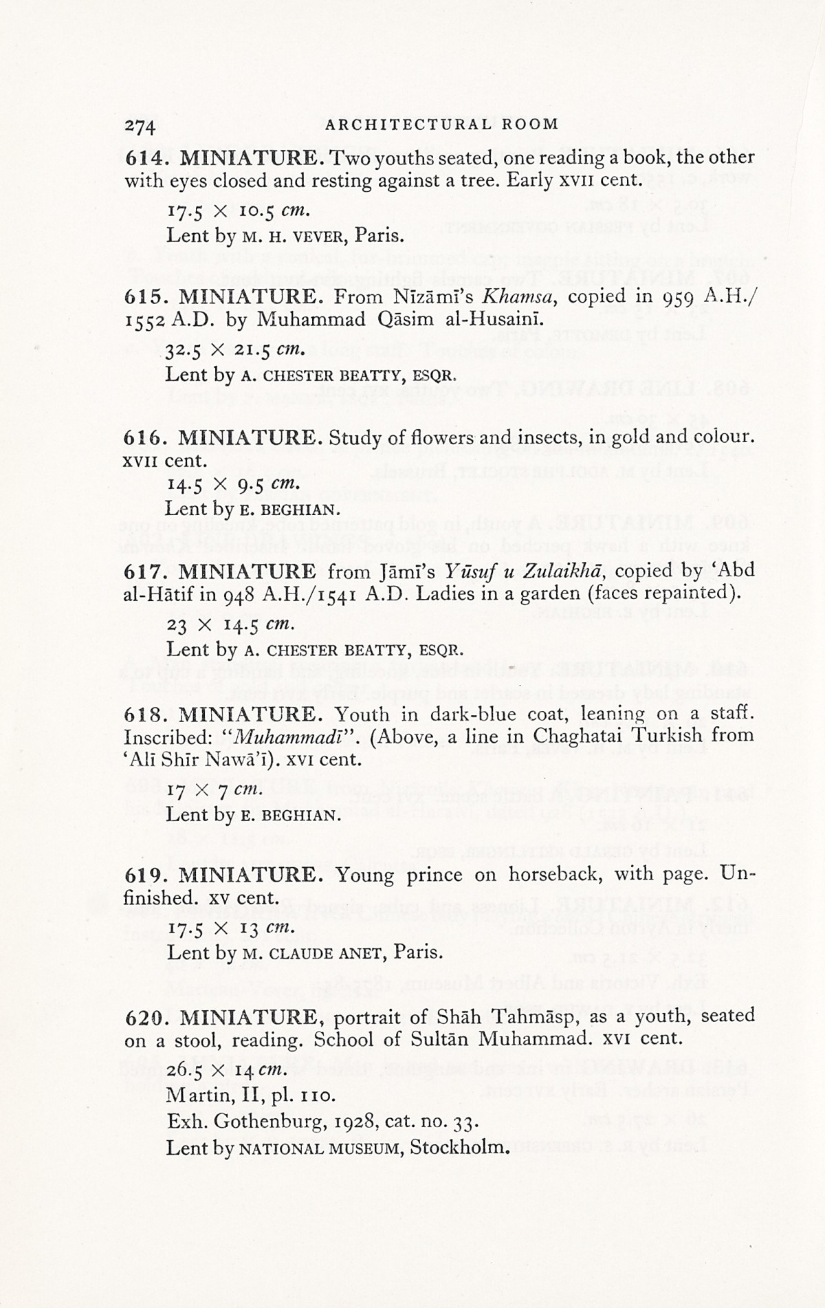 Page 302 of 1931 - International Exhibition of Persian Art