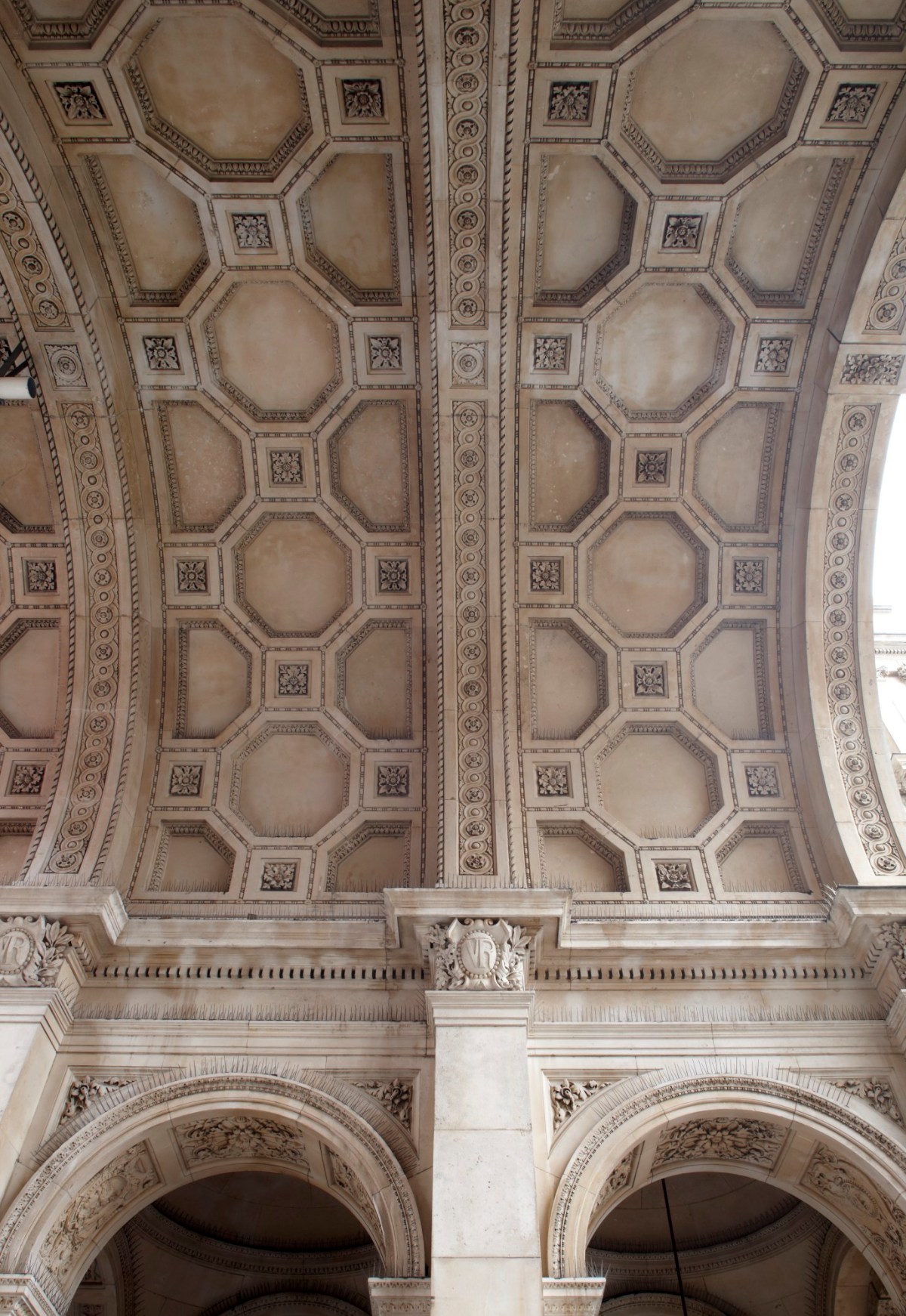 Paul Highnam, The underside of Burlington House Entrance Gate