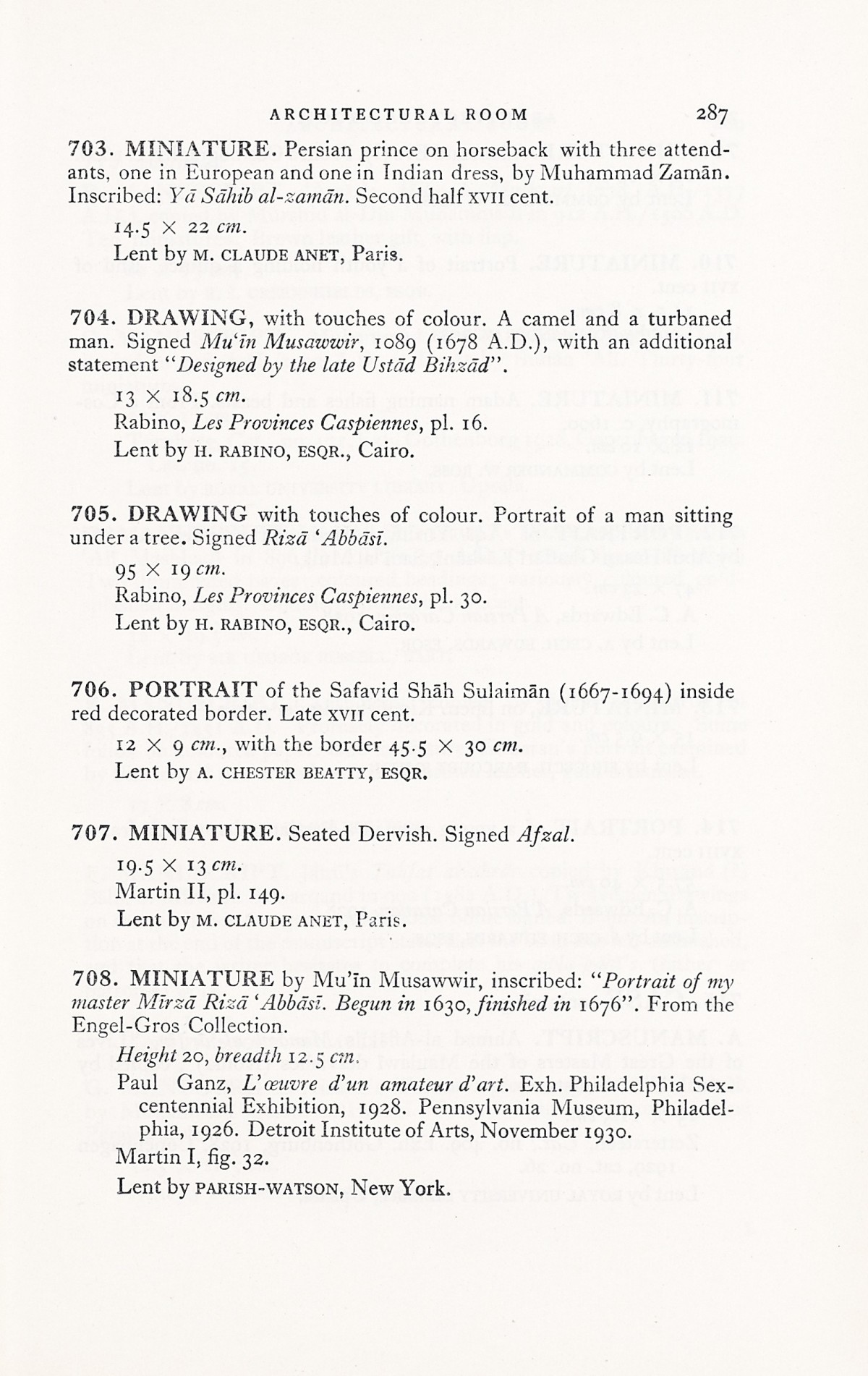 Page 315 of 1931 - International Exhibition of Persian Art