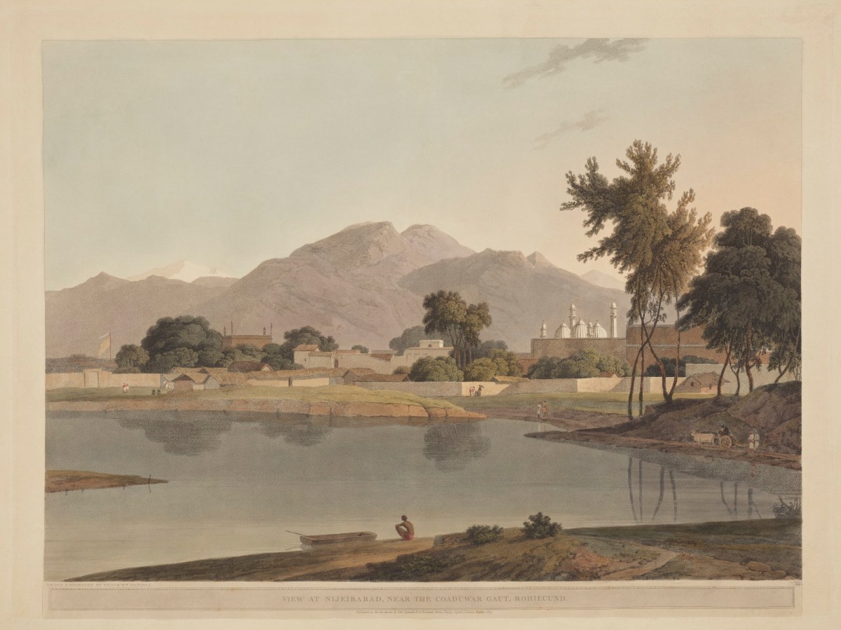Thomas Daniell RA, View At Nijeibabad, Near The Coaduwar Gaut, Rohilcund