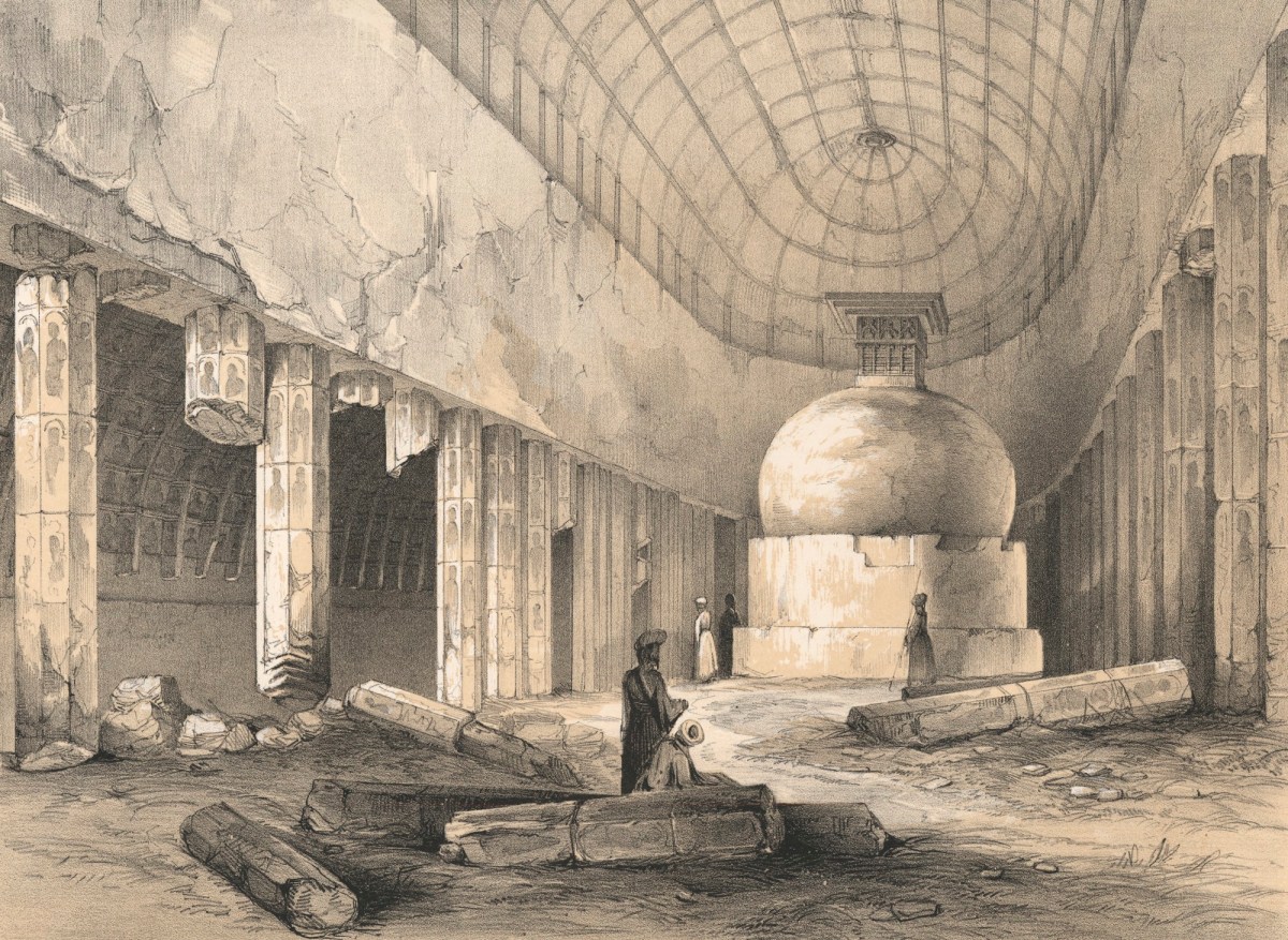James Fergusson, Ajunta: Interior of Chaitya Cave No. 10