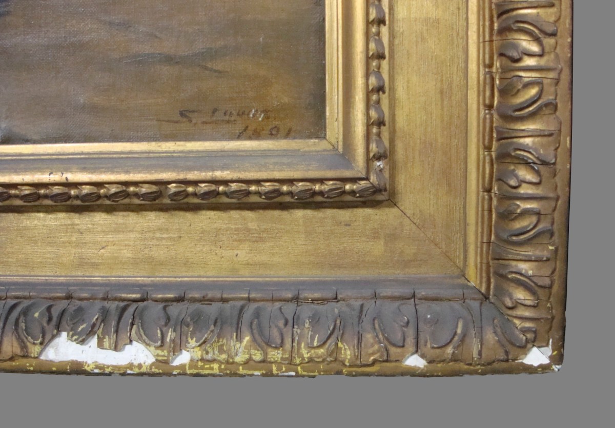 Unknown, Frame for John Seymour Lucas RA 'Study for Portrait of Louis XI' (2 of 2)