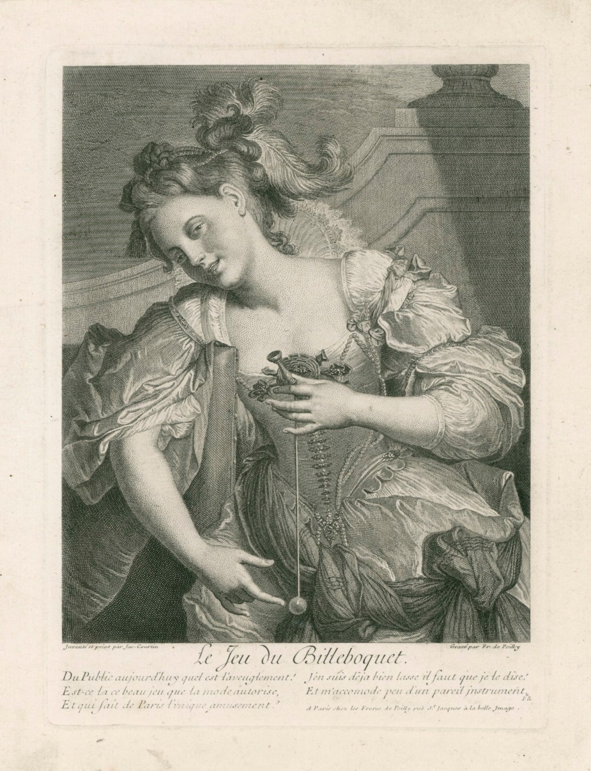 François de Poilly the younger, Le Jeu du Billeboquet