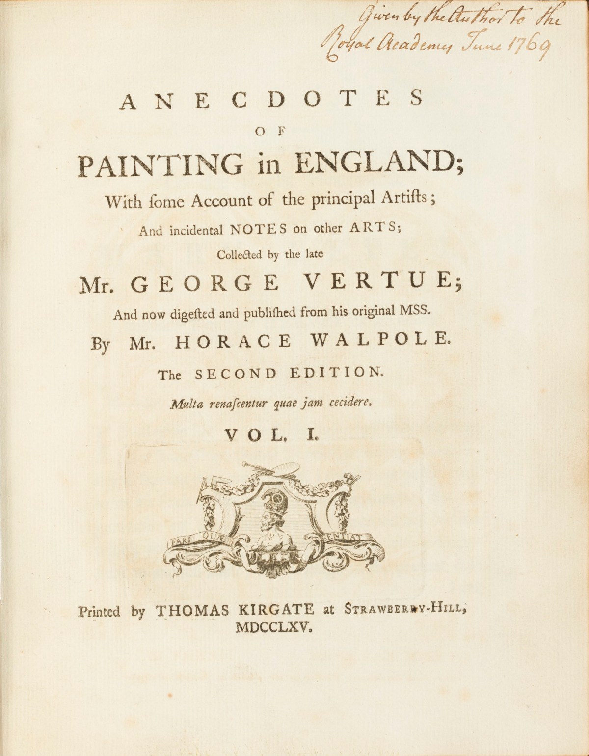 Unsigned, Title-page