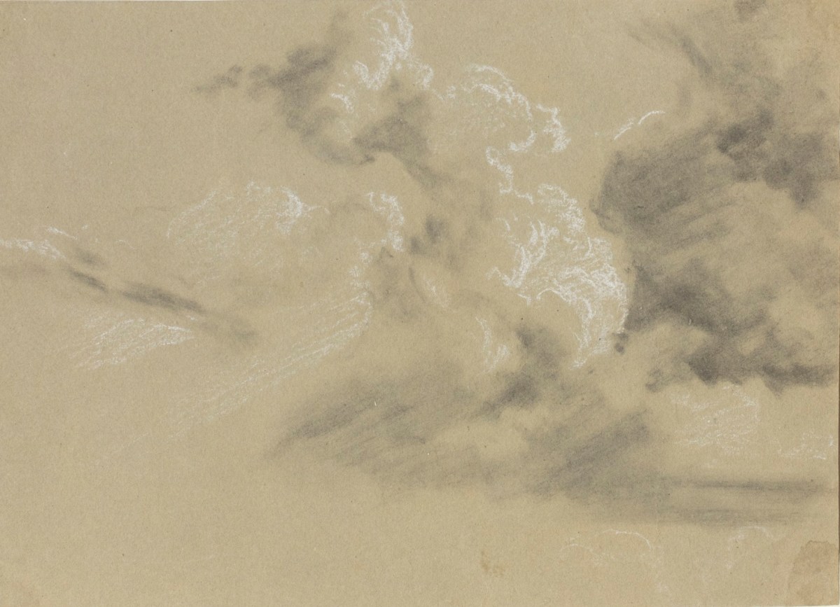 Philip Reinagle RA, Drawing of clouds