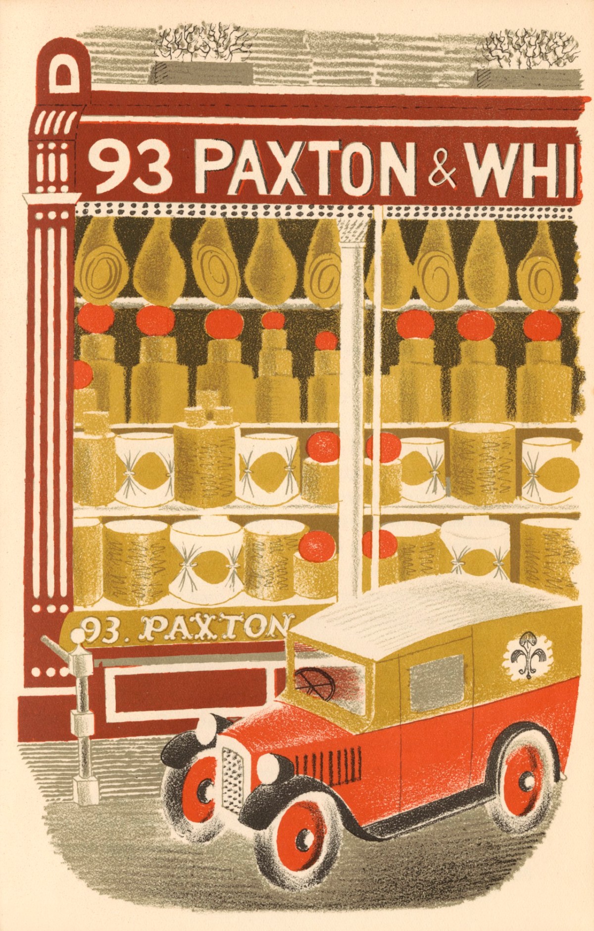 Eric Ravilious, Cheesemonger