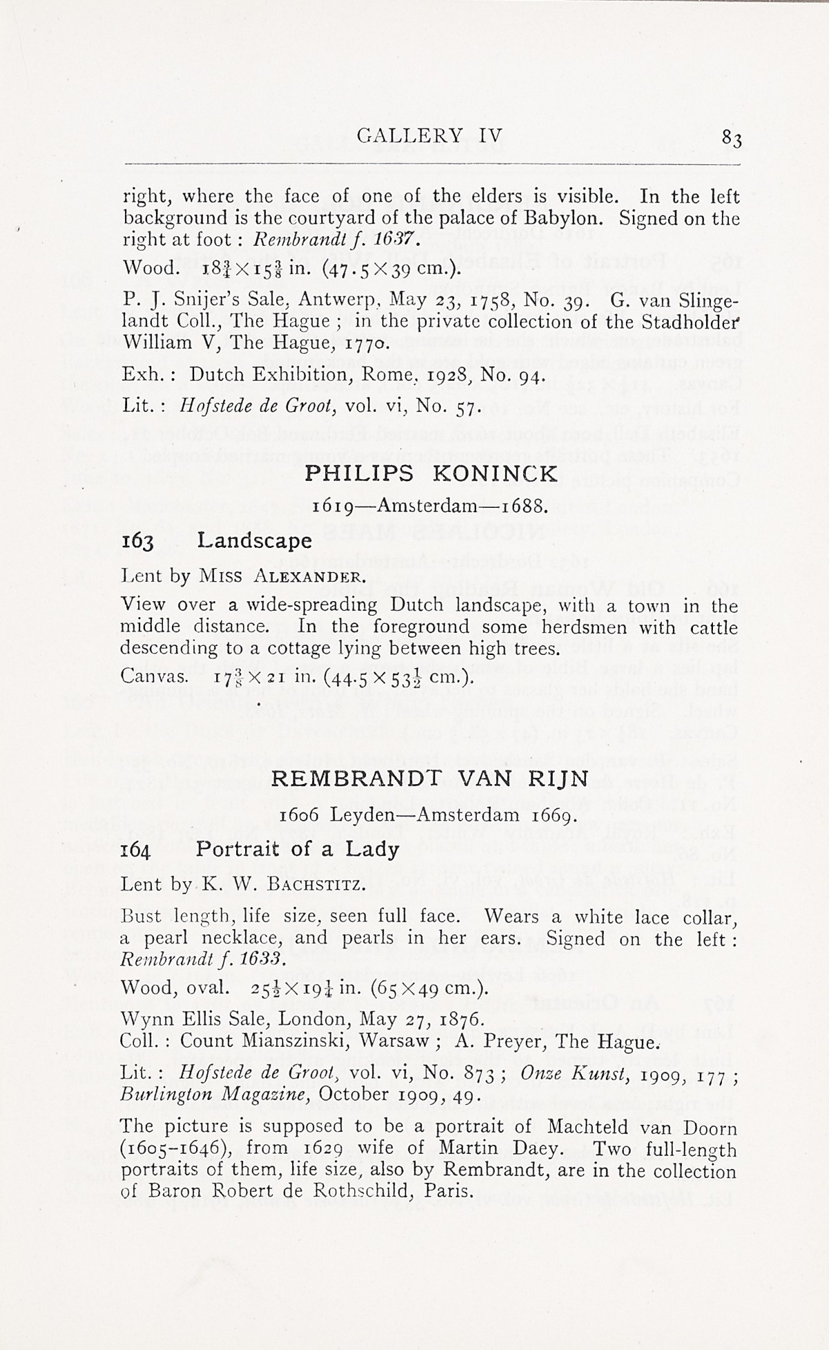 Page 87 of 1929 - Exhibition of Dutch Art 1450-1900