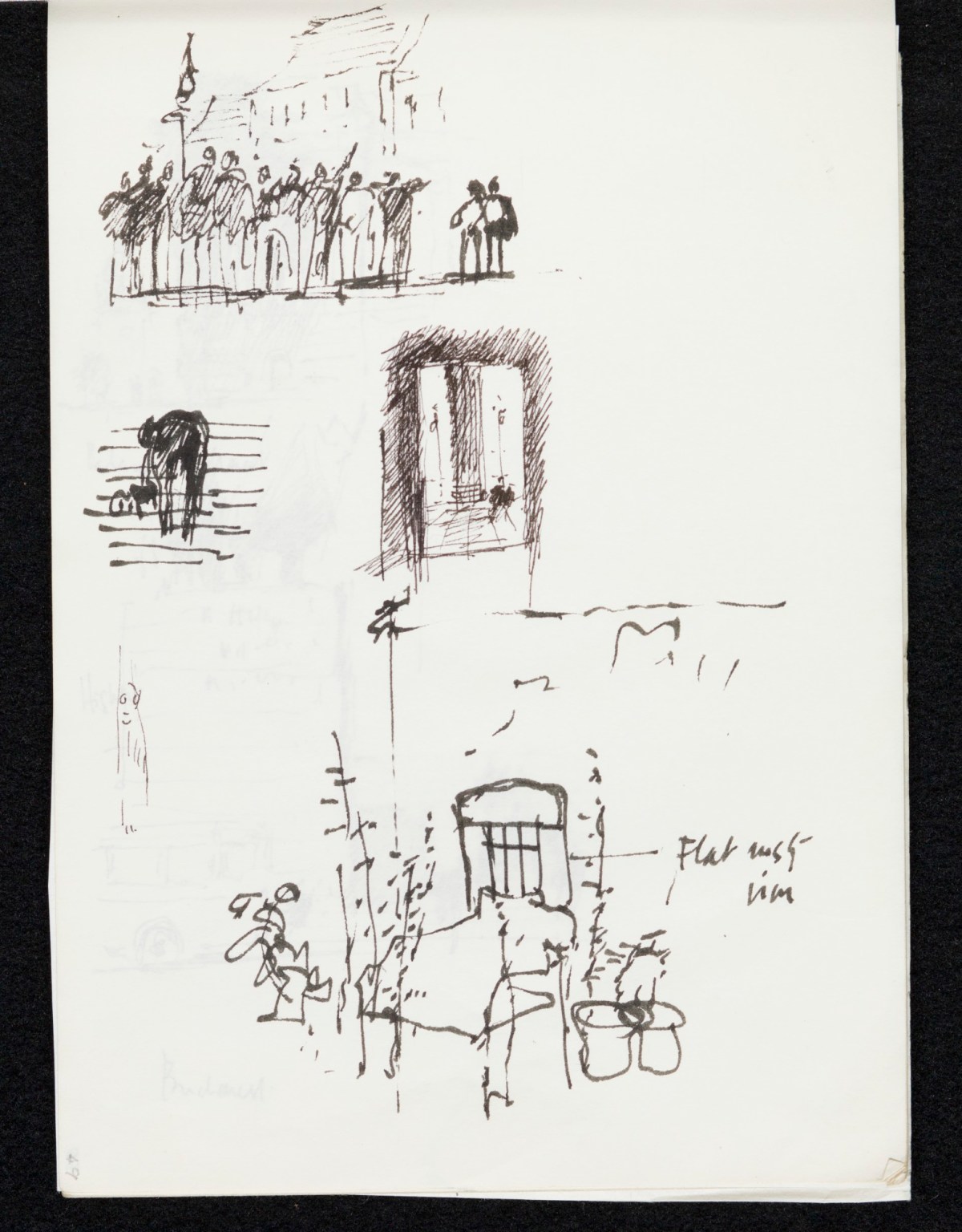 Sir Hugh Casson PRA, Grand tour sketchbook