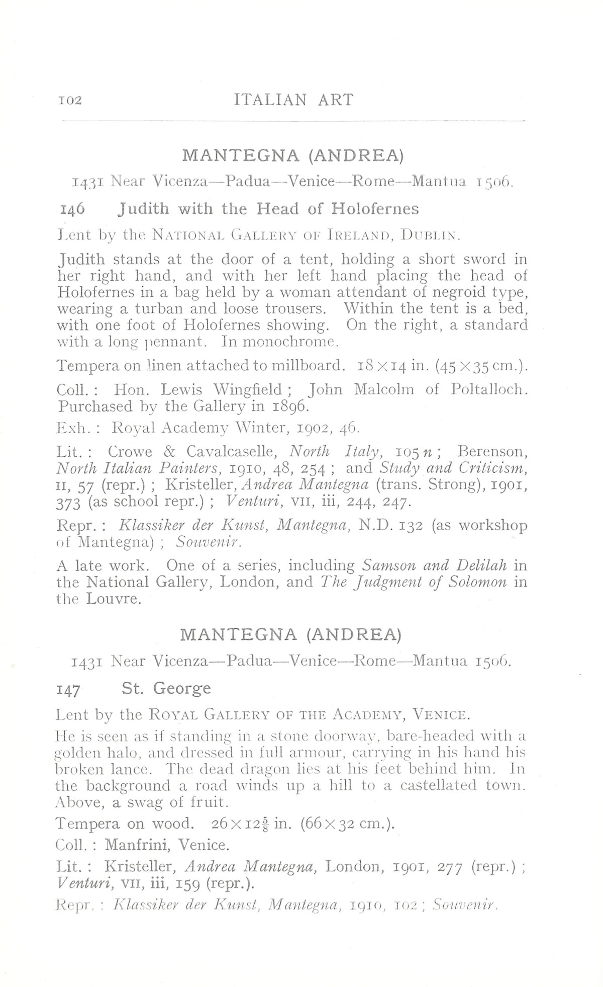 Page 106 of 1930 - Exhibition of Italian Art 1200-1900