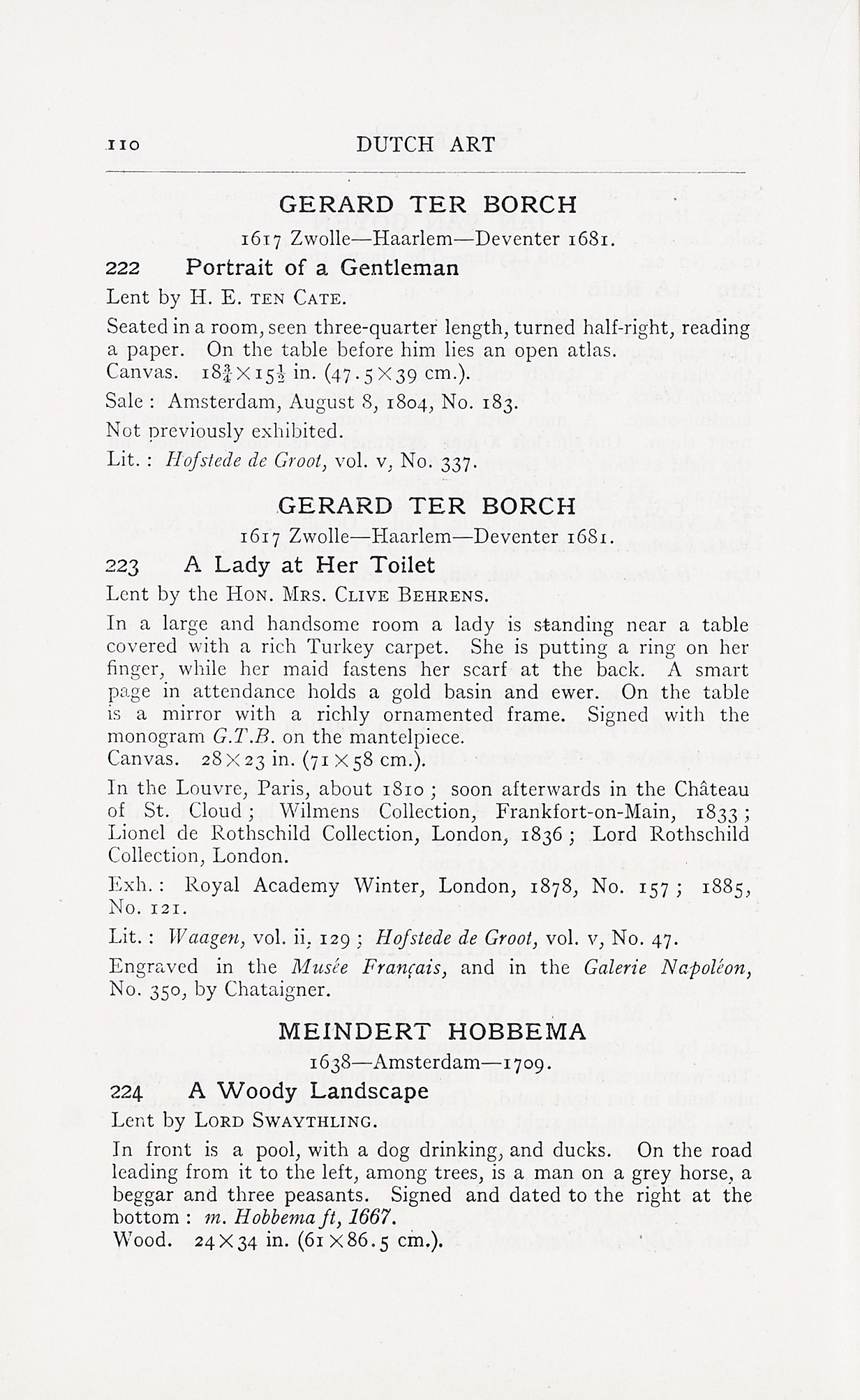 Page 114 of 1929 - Exhibition of Dutch Art 1450-1900