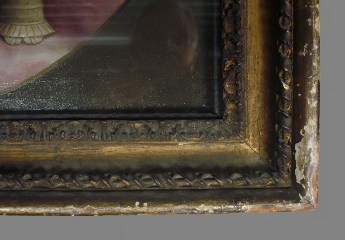 Unknown, Original frame for Giuseppe Cades after Raphael 'Philosophy'