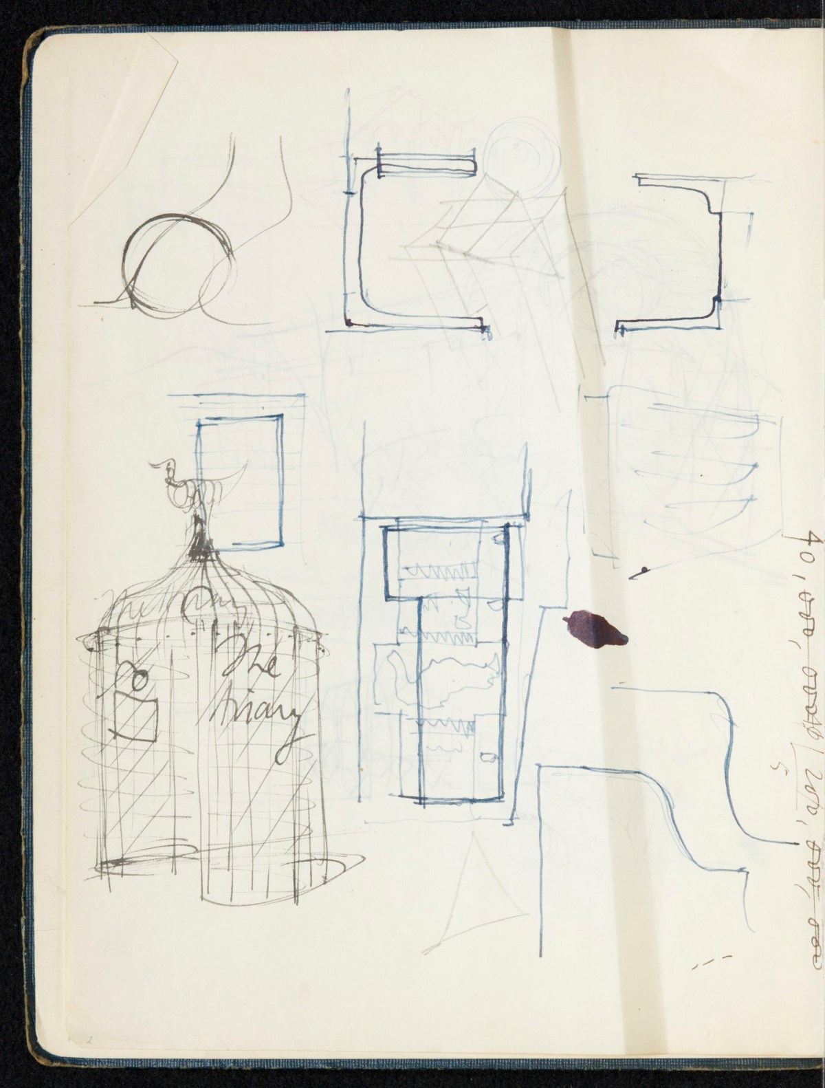 Sir Hugh Casson PRA, Britannia and Glyndebourne sketchbook