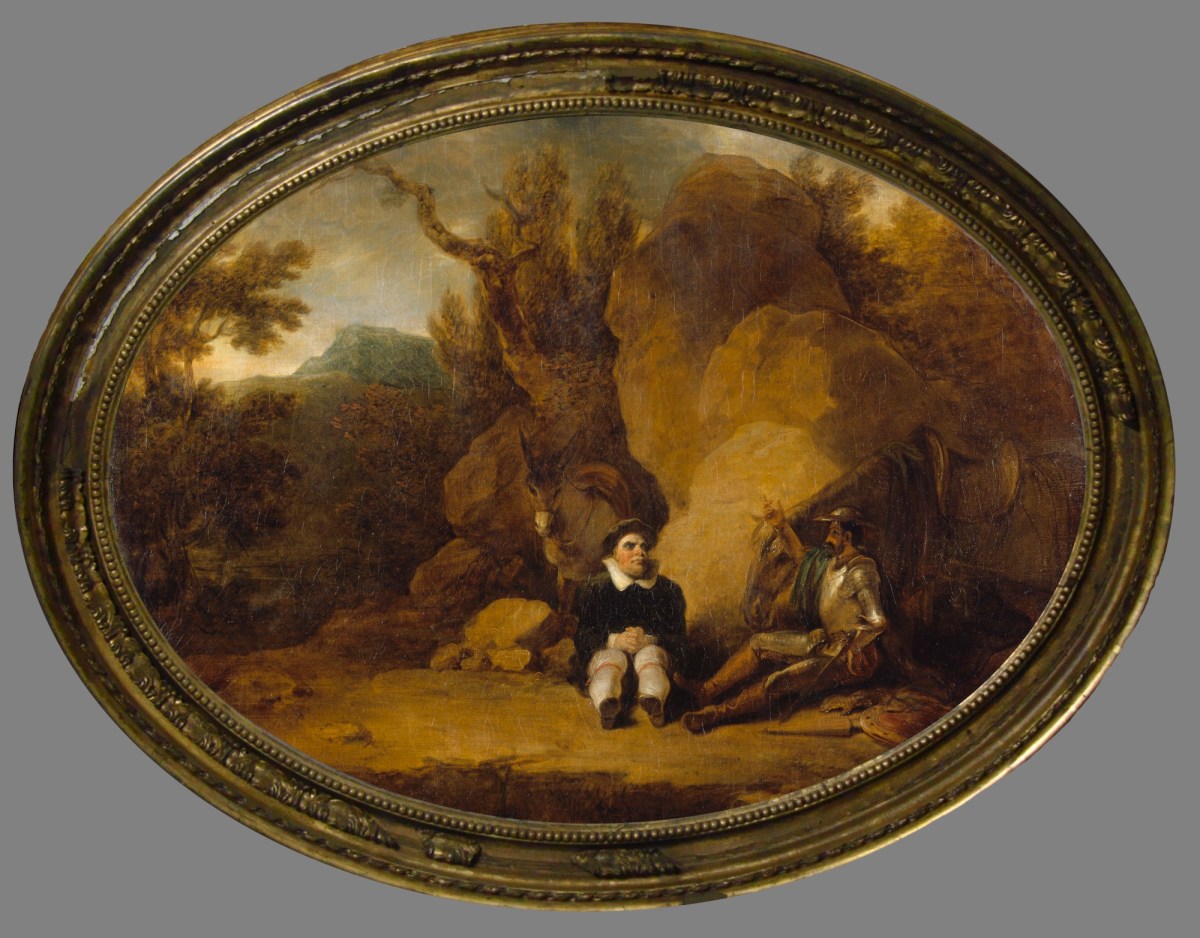 Unknown, Frame for Robert Smirke RA 'Don Quixote and Sancho Panza'