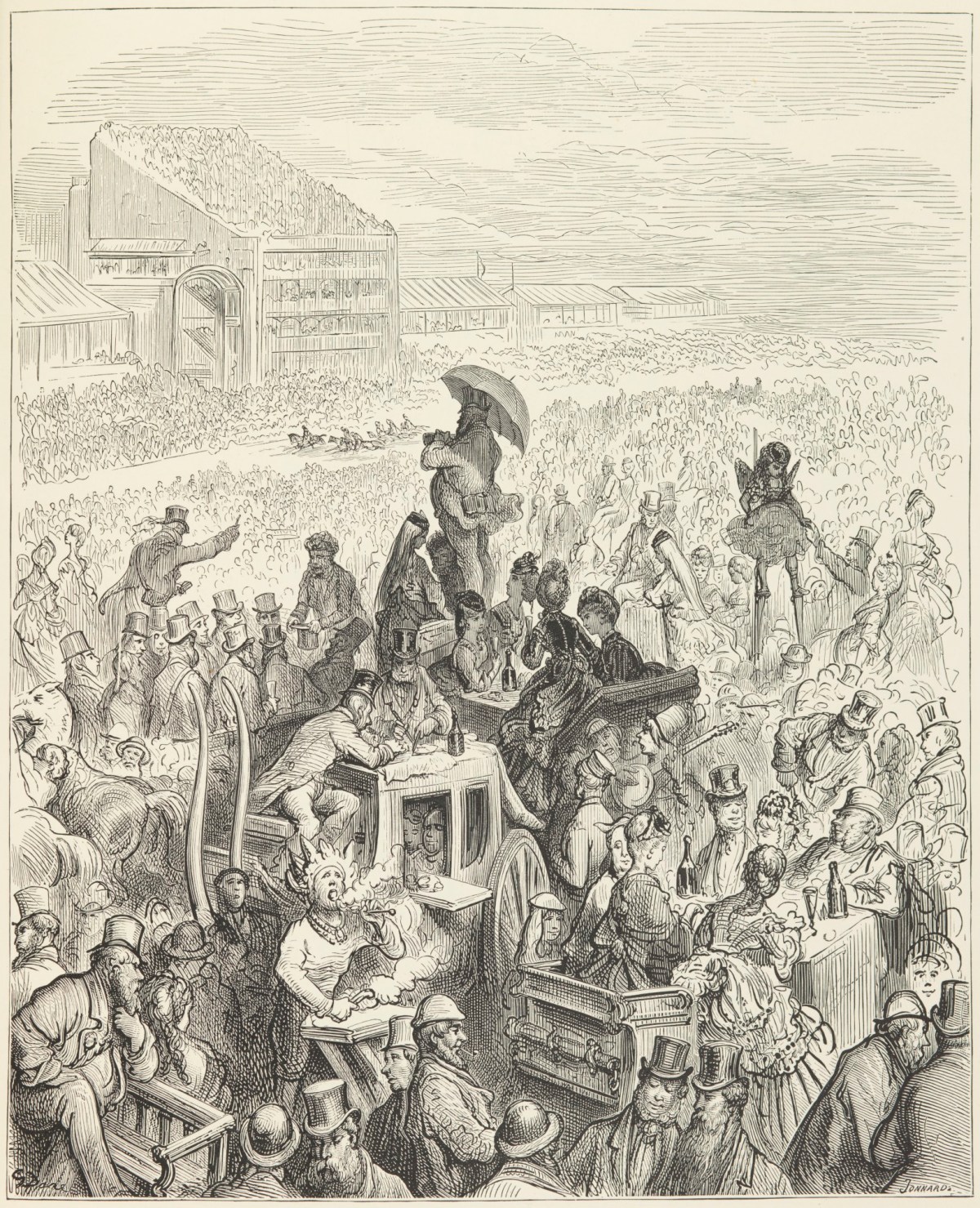 Gustave Doré, At Lunch