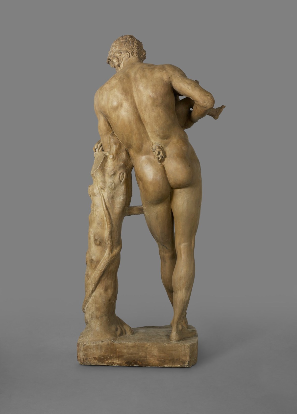 Unidentified Roman sculptor, Cast of Silenus with the Infant Bacchus