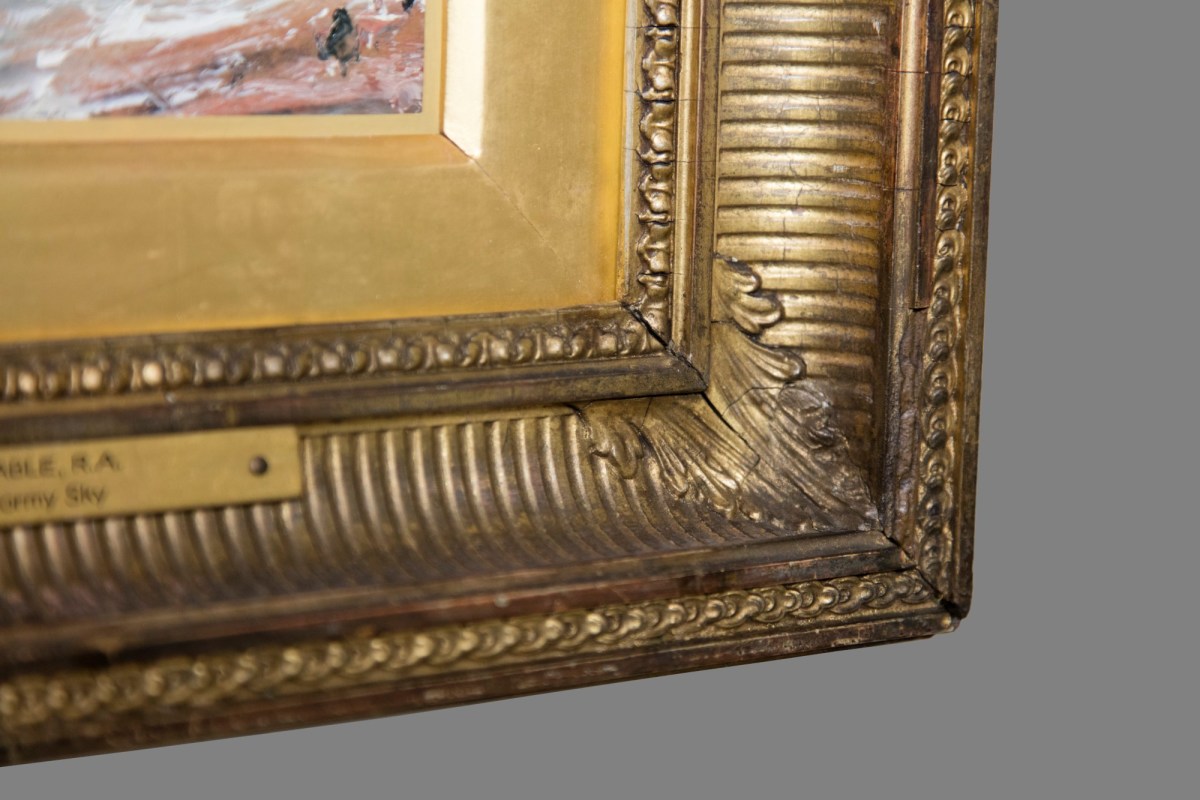 Unknown, Frame for John Constable RA 'Seascape Study: Boat and Stormy Sky'