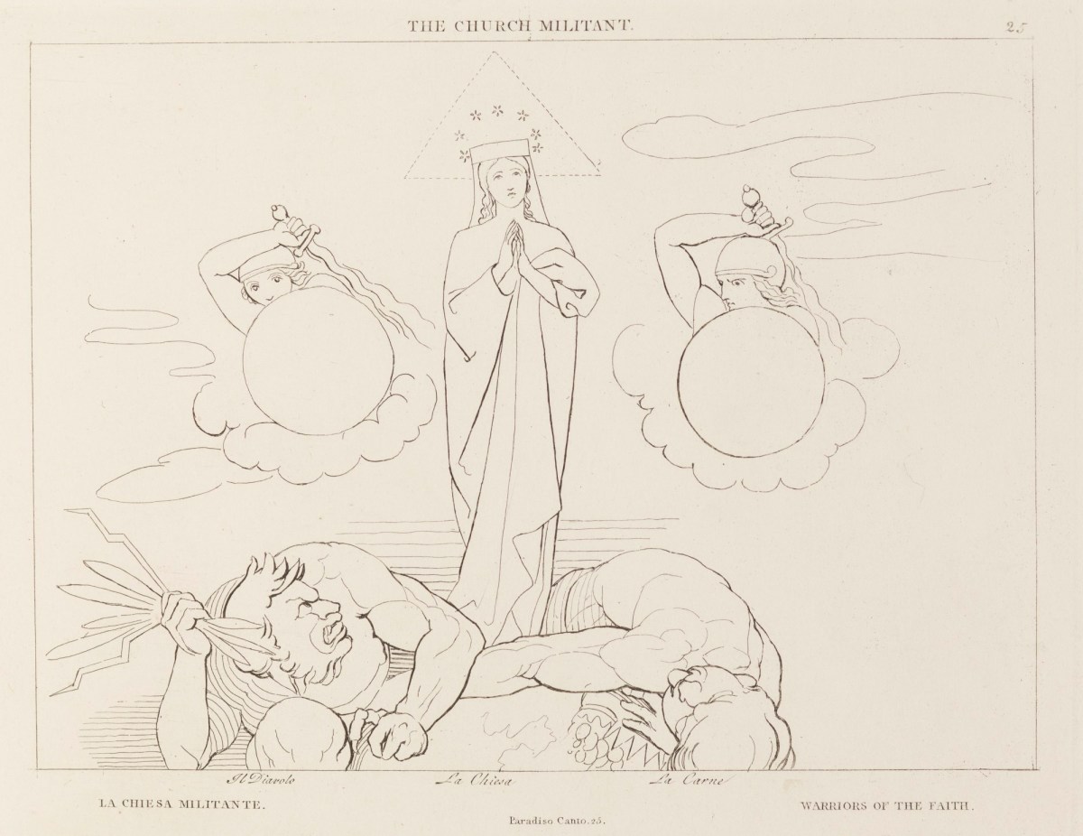 John Flaxman RA, 'The Church Militant' (from The Divine Comedy, Paradise)