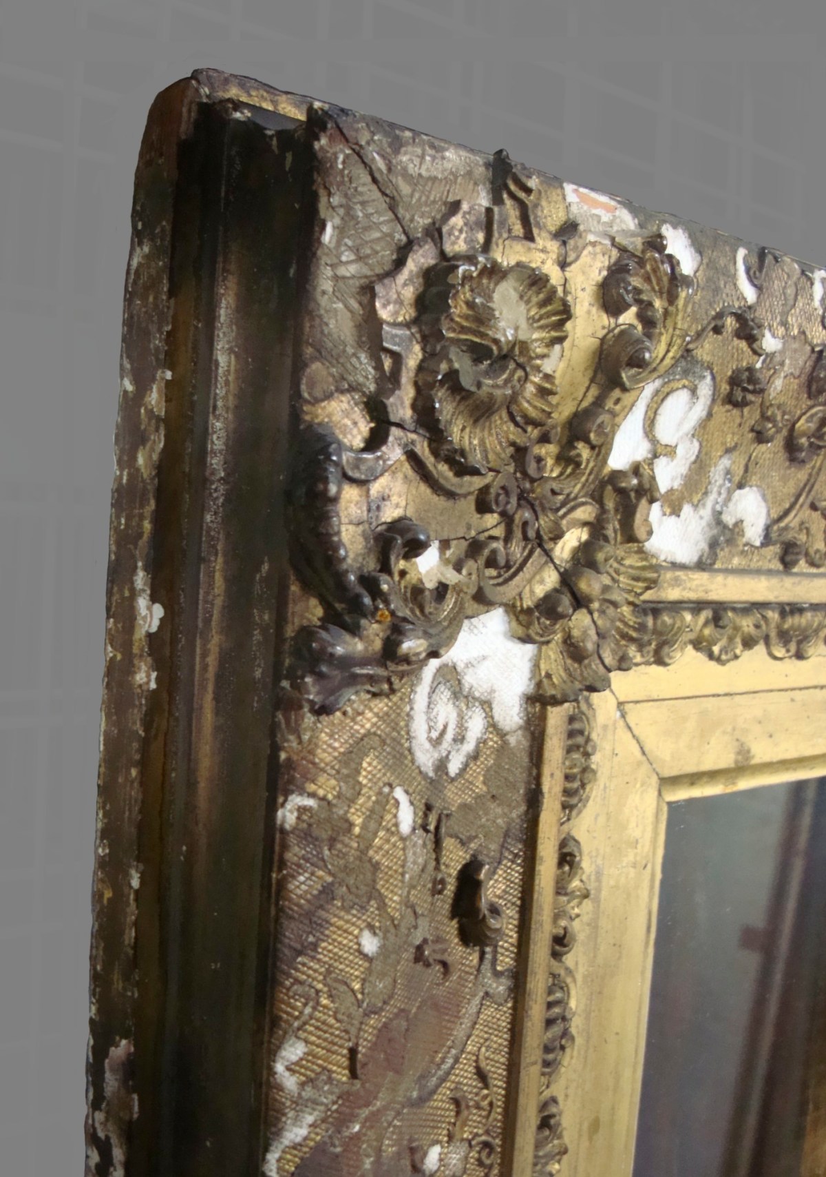 Unknown, Frame for Thomas Uwins RA 'The House of Mourning'