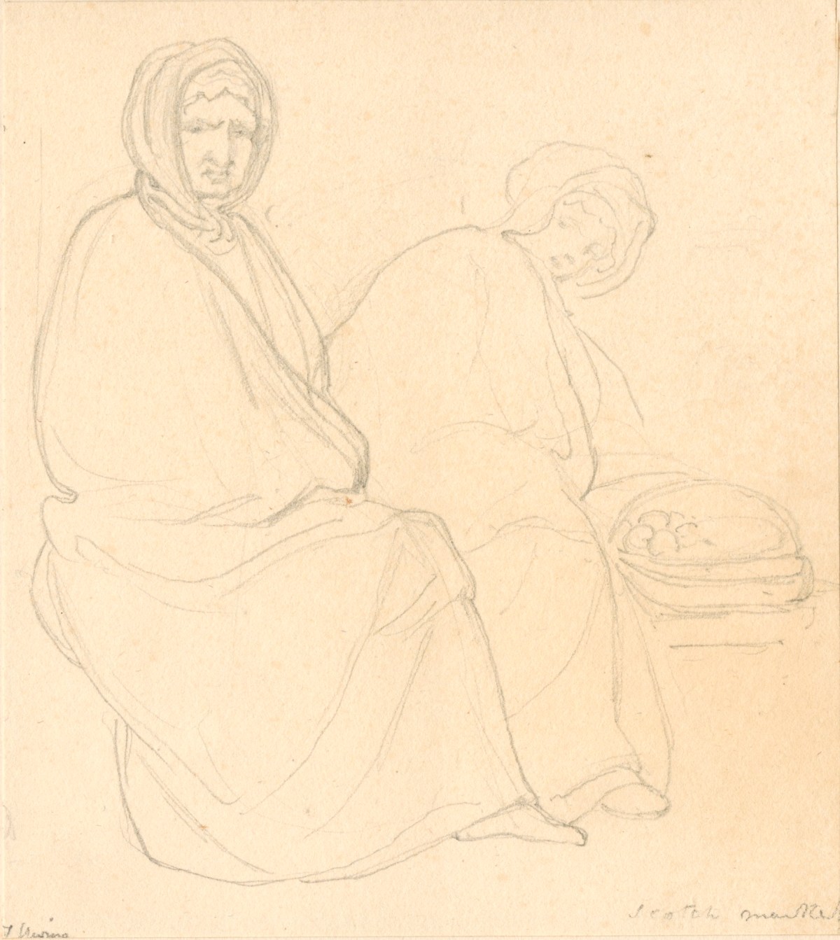 Thomas Uwins RA, A Scottish Market