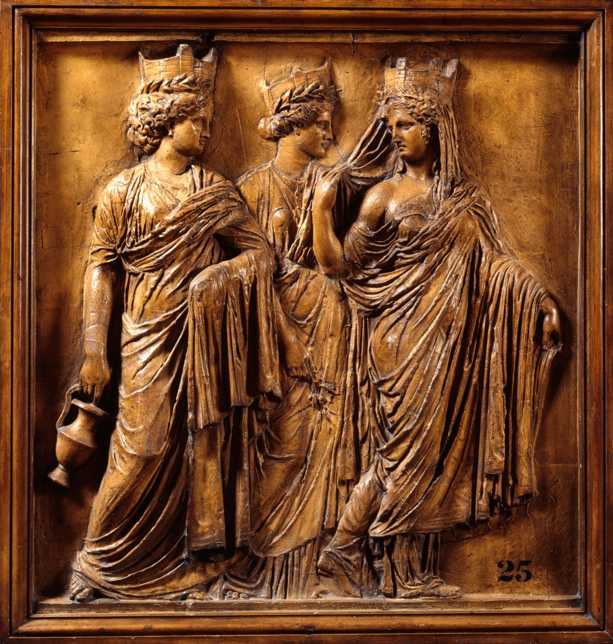 Unidentified sculptor, Three Tyches