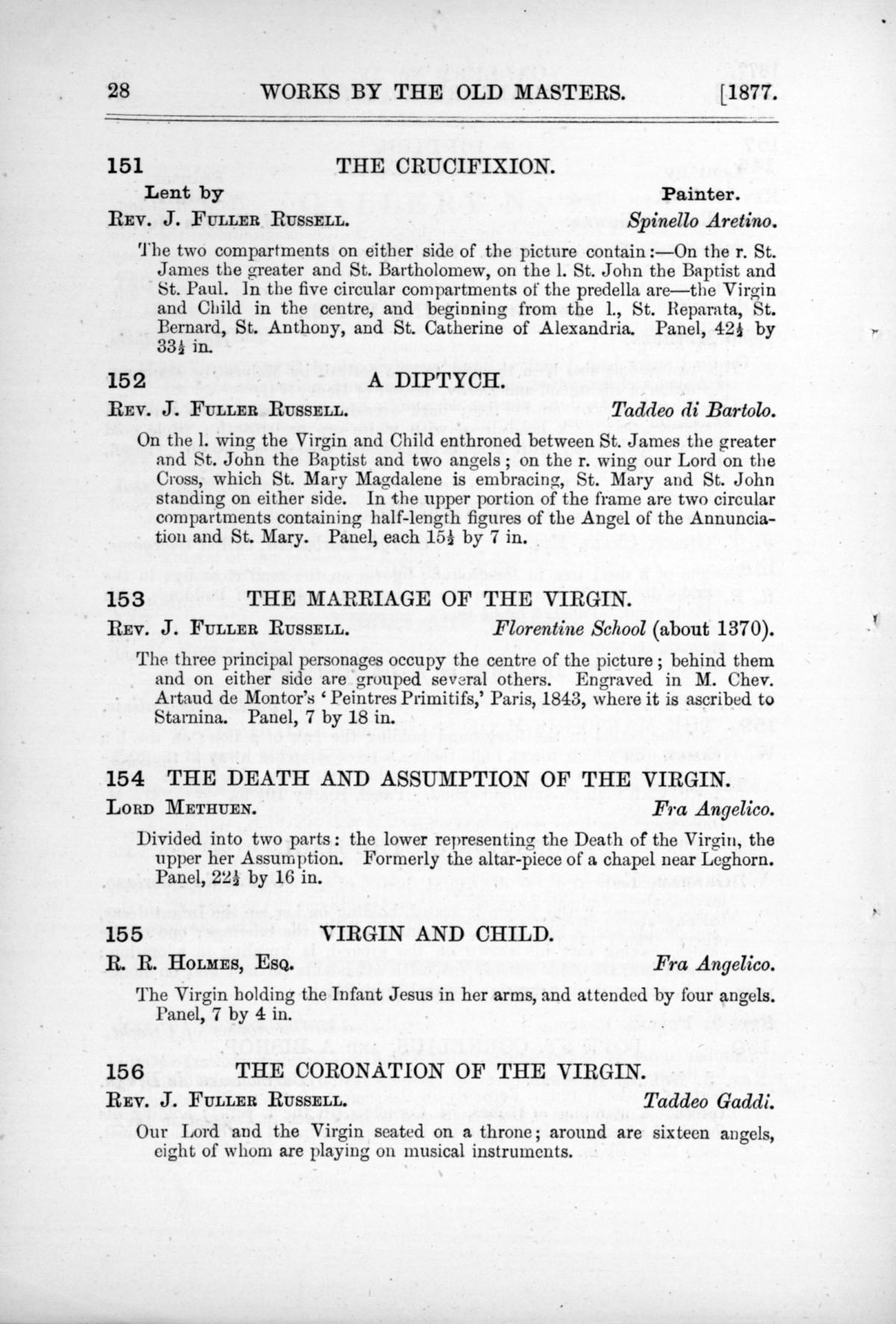 Page 28 of 1877 - Old Masters and deceased masters of the British School