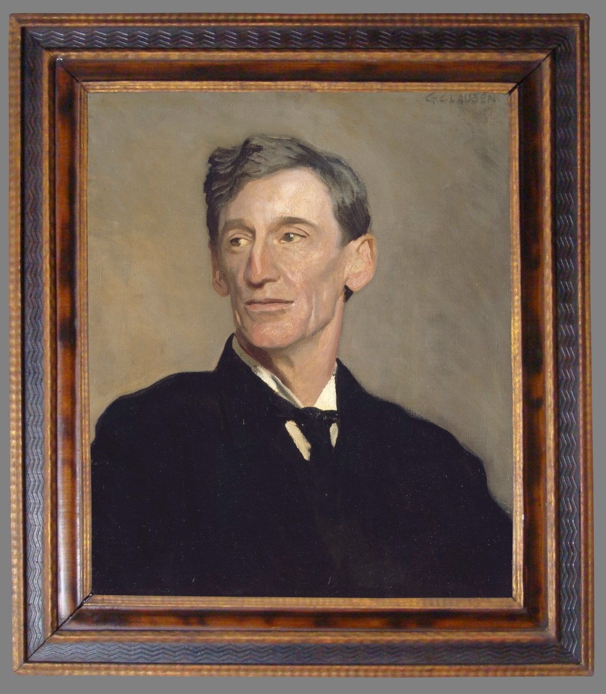 Unknown, Frame for Sir George Clausen RA 'Portrait of Stanhope Forbes'