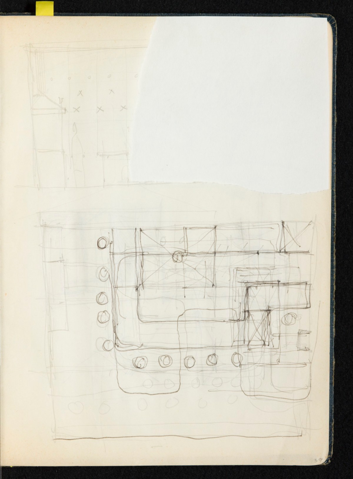 Sir Hugh Casson PRA, Britannia and Glyndebourne sketchbook