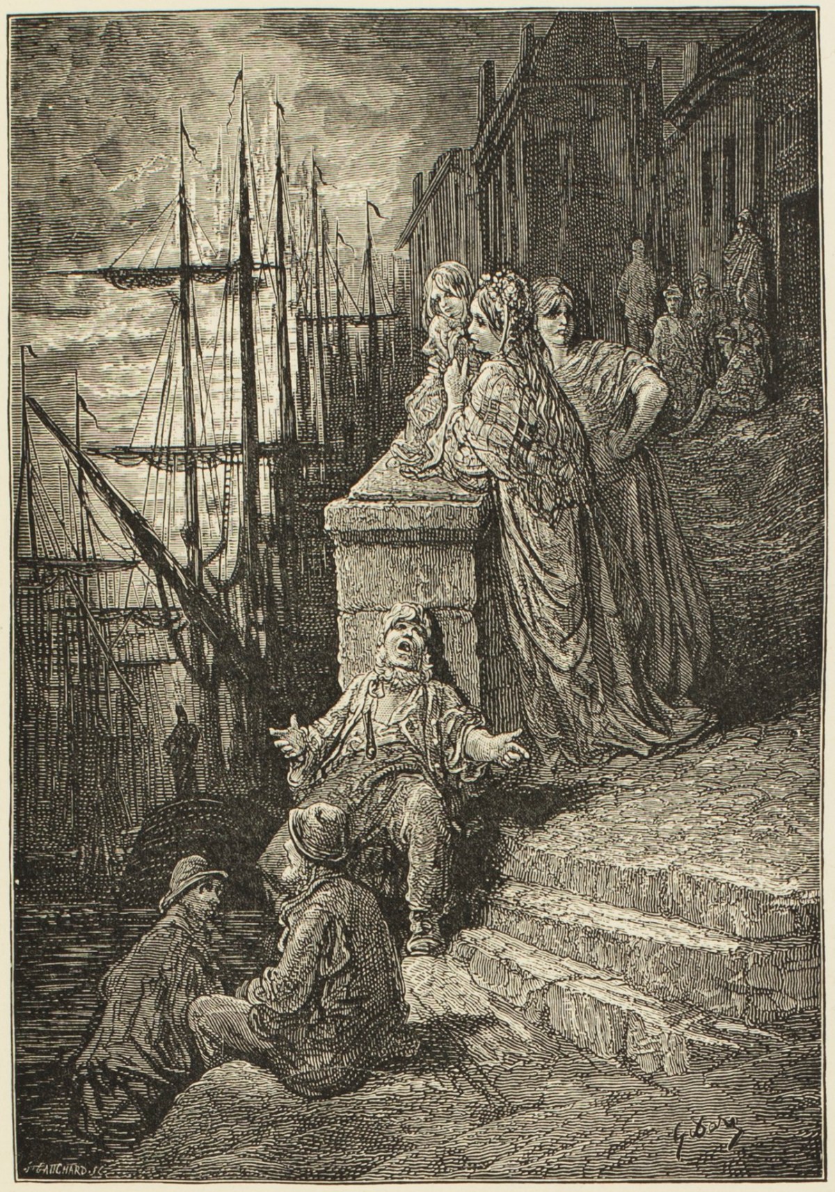 Gustave Doré, A Waterman's Family