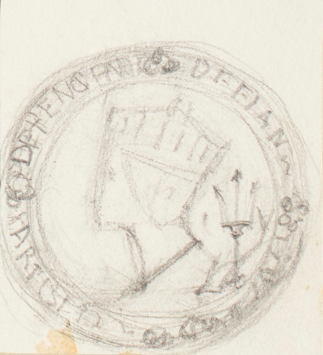 Henry Hugh Armstead RA, Design for a coin