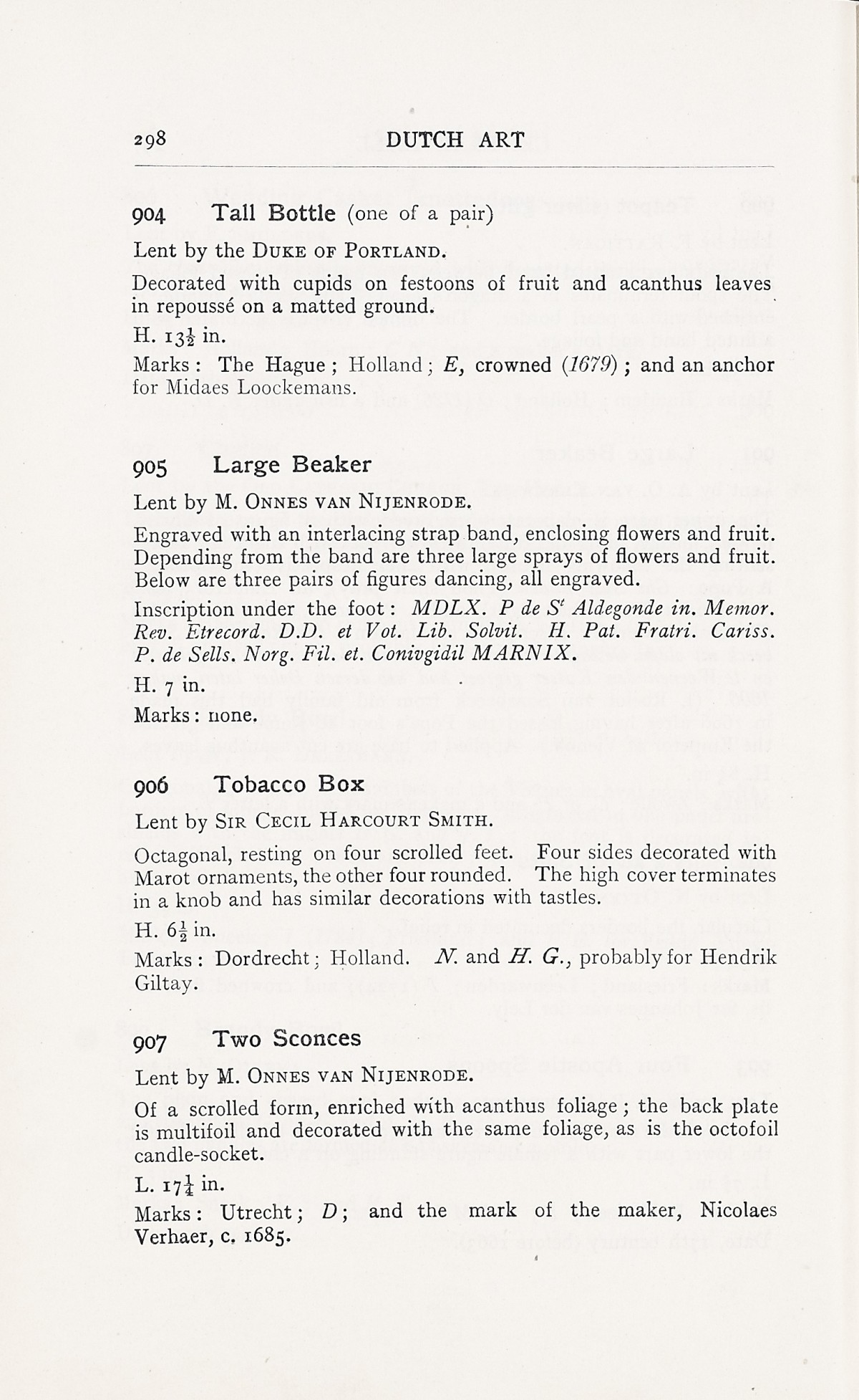Page 302 of 1929 - Exhibition of Dutch Art 1450-1900