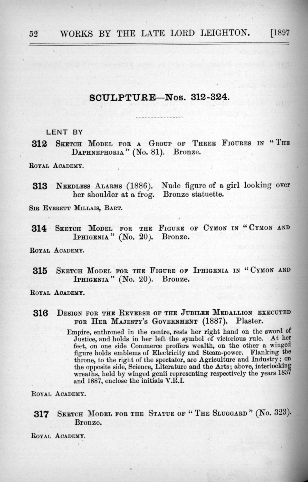 Page 52 of 1897 - Lord Leighton PRA