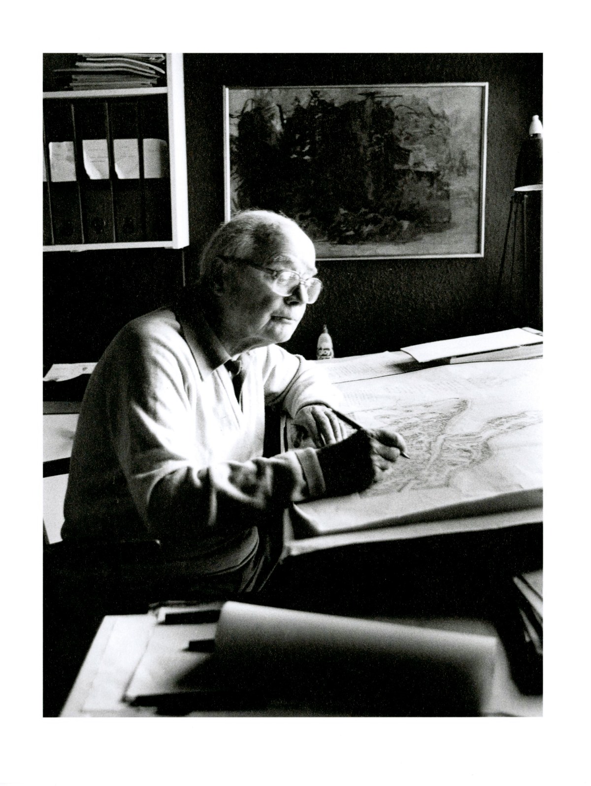 Anne-Katrin Purkiss, Sir Geoffrey Jellicoe RA