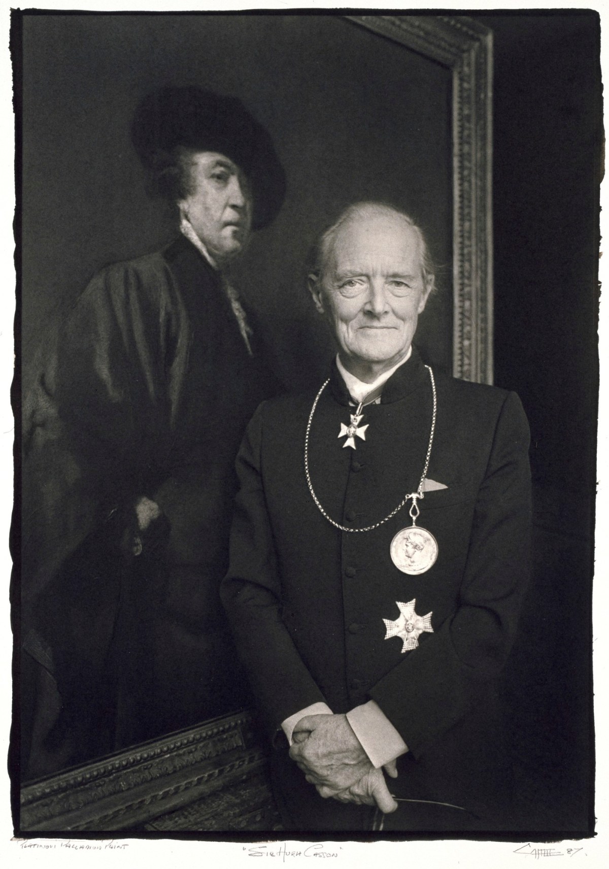 Paul Caffell, Sir Hugh Casson P.R.A.