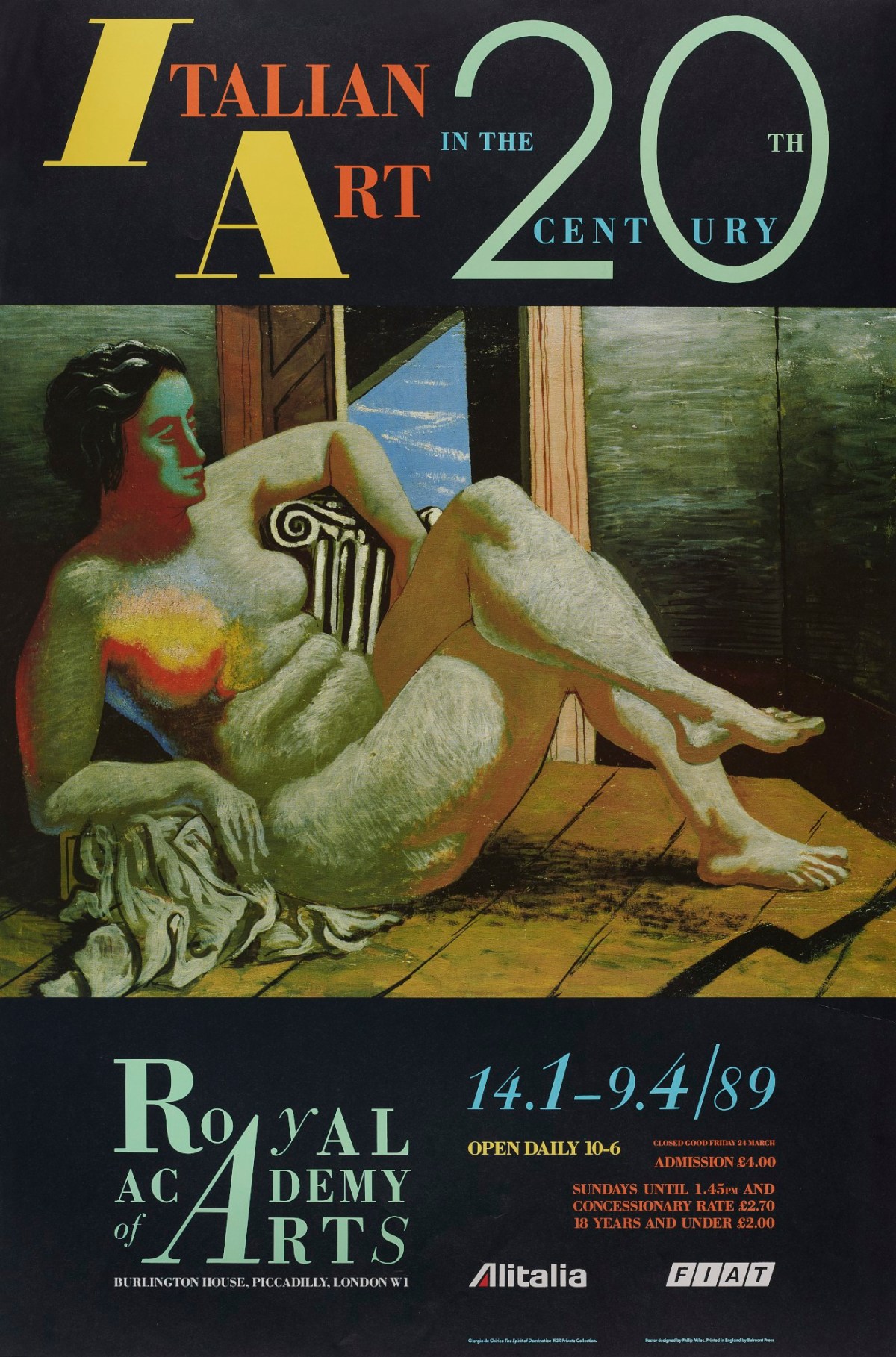 , Italian Art in the 20th Century: painting and sculpture 1900-1988