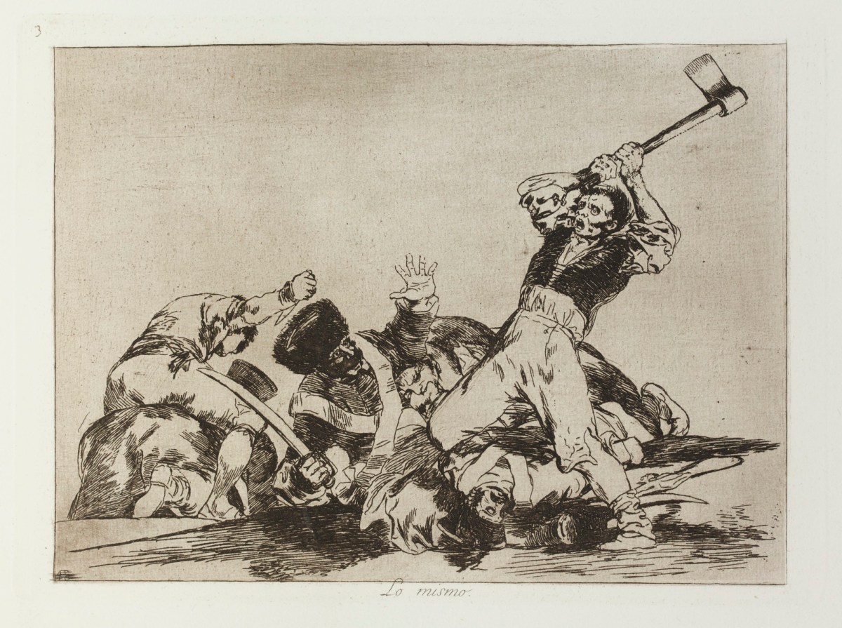 Francisco Goya, 'Lo mismo.'