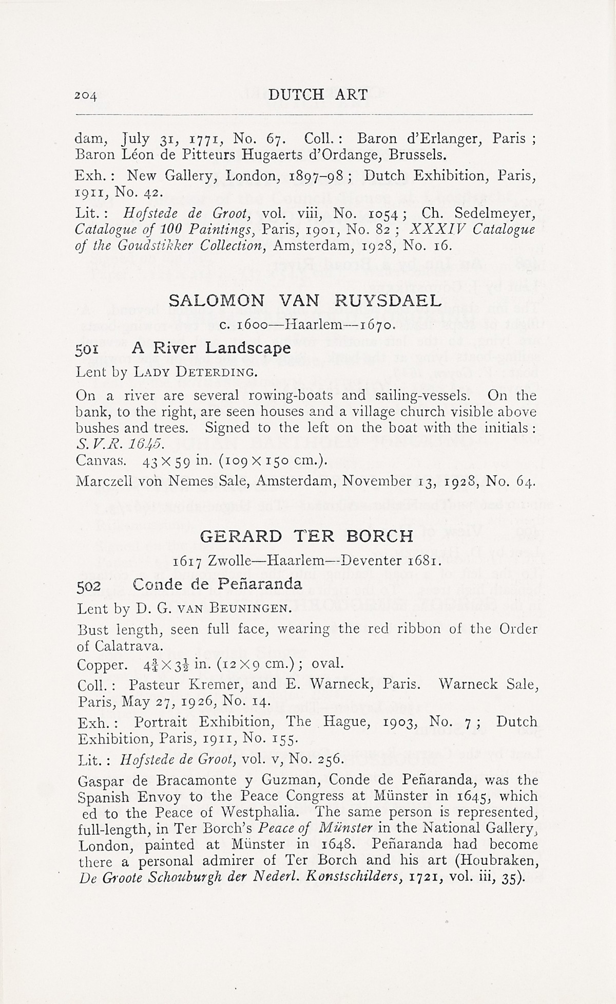 Page 208 of 1929 - Exhibition of Dutch Art 1450-1900