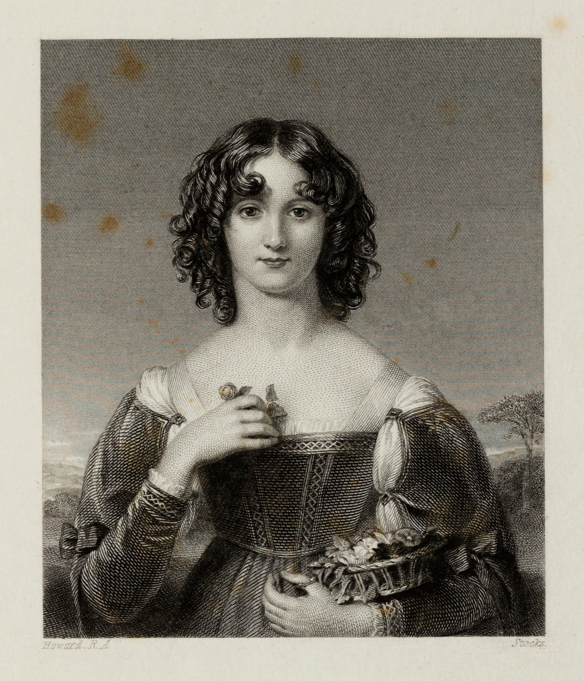 Henry Howard RA, The Florentine Girl ('The Artist's Daughter')