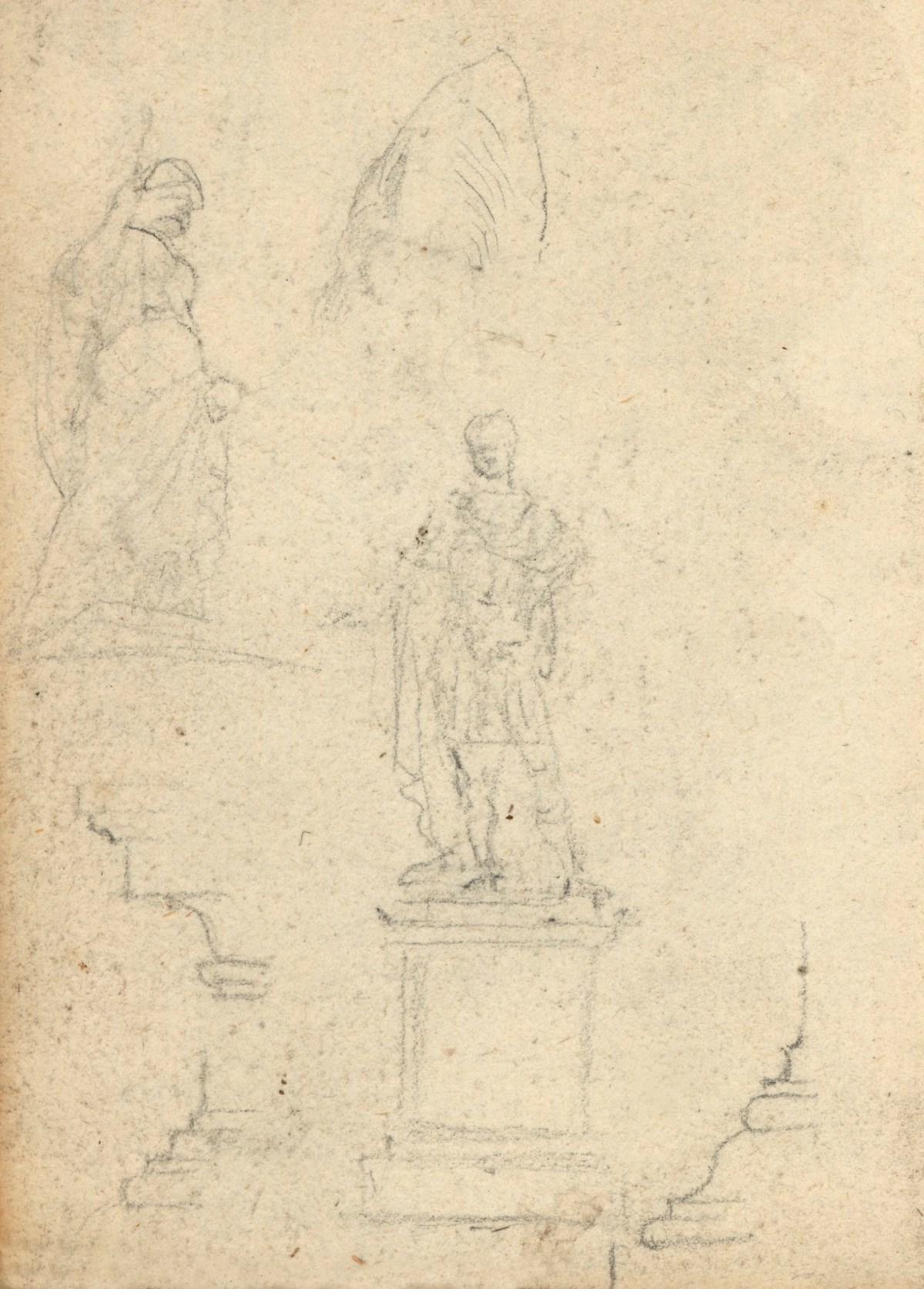 Benjamin West PRA, Leaf from a sketchbook