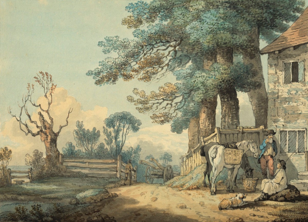 Francis Wheatley RA, Figures outside a country inn