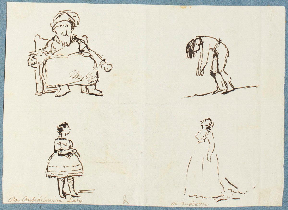 George Dance RA, Four caricatures