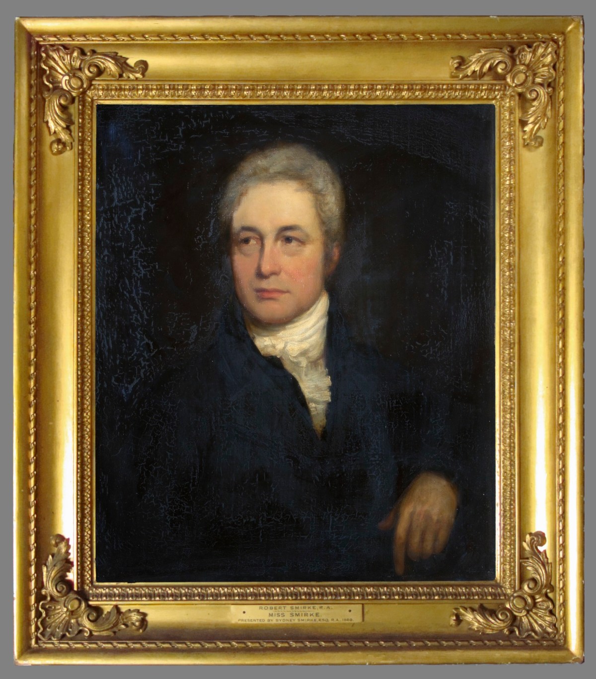 Unknown, Frame for Mary Smirke 'Portrait of Robert Smirke, R.A.'
