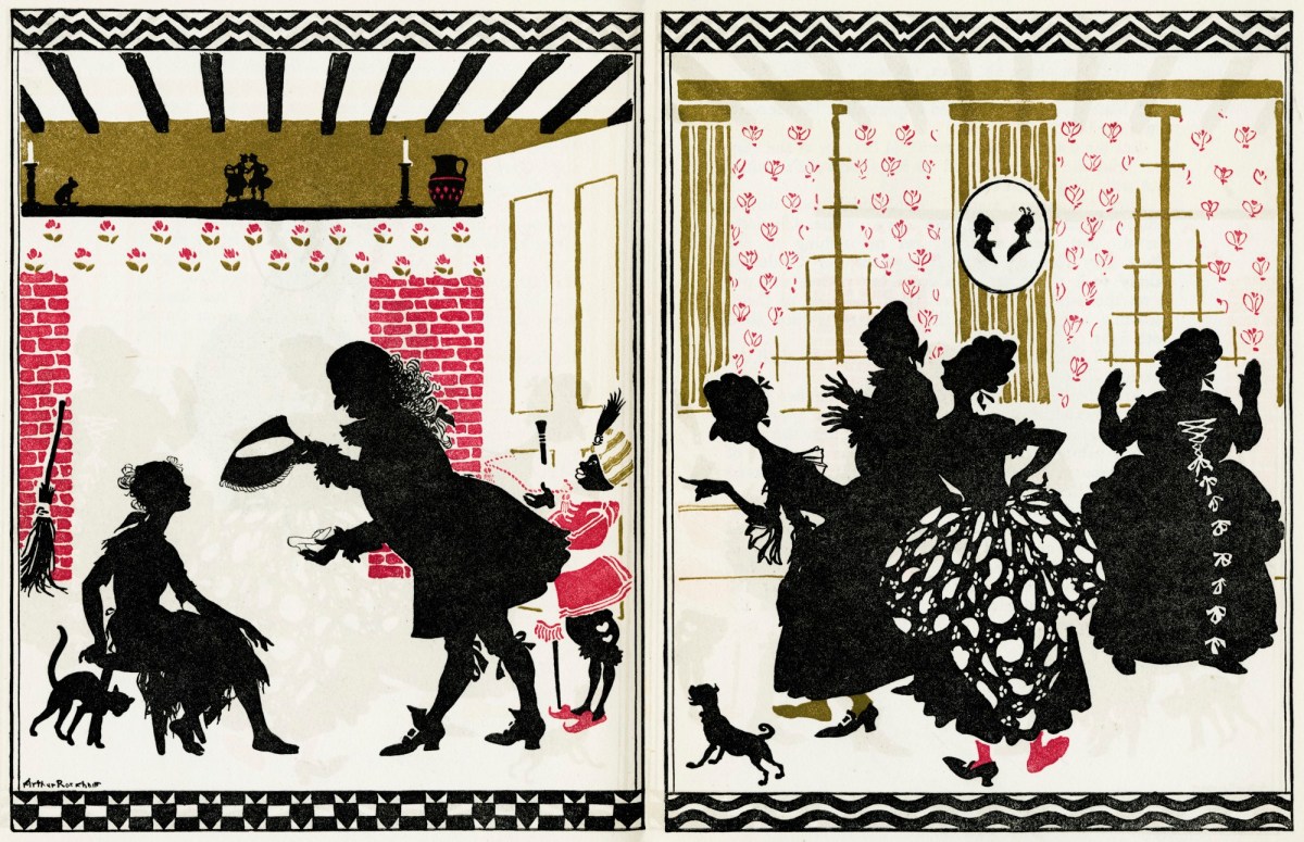 Arthur Rackham, "Will you please ... try this slipper on?"