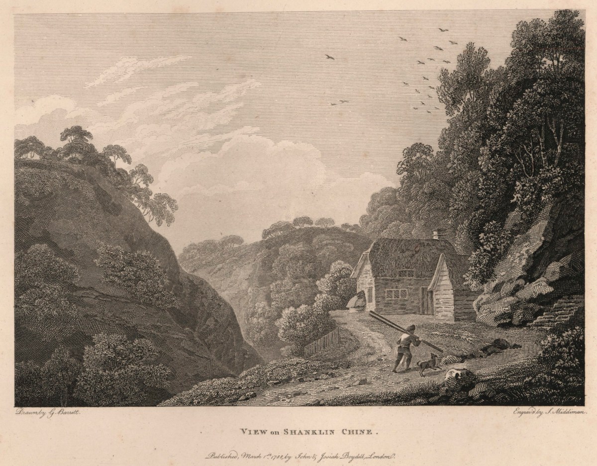 George Barret RA, View on Shanklin Chine, Isle of Wight