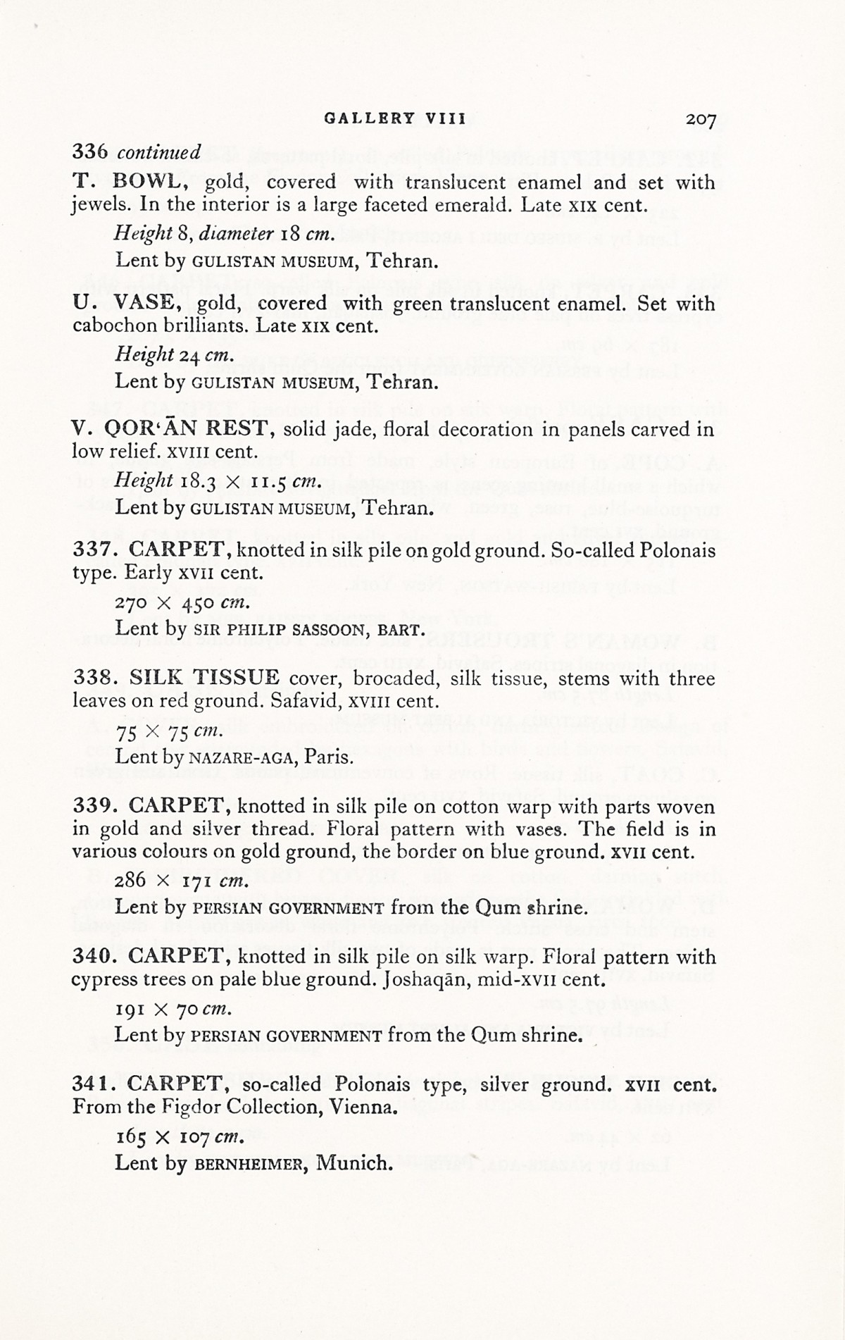 Page 235 of 1931 - International Exhibition of Persian Art