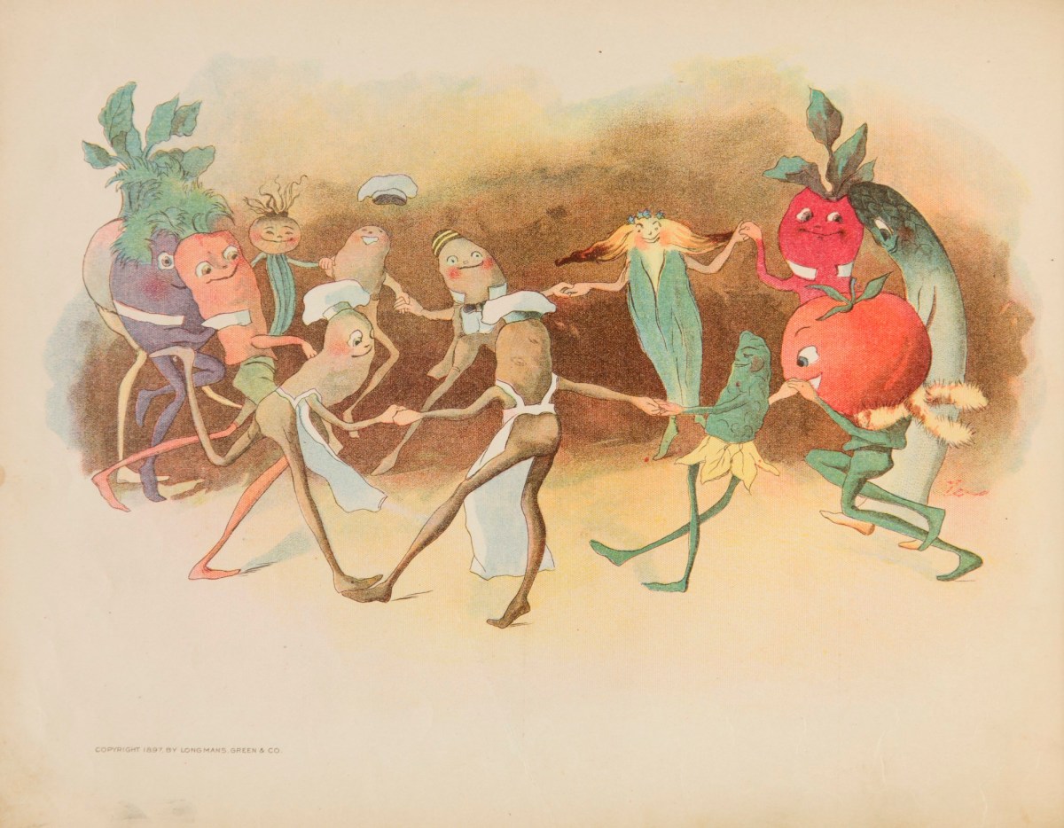 The Vegetables dancing Works of Art RA Collection Royal Academy
