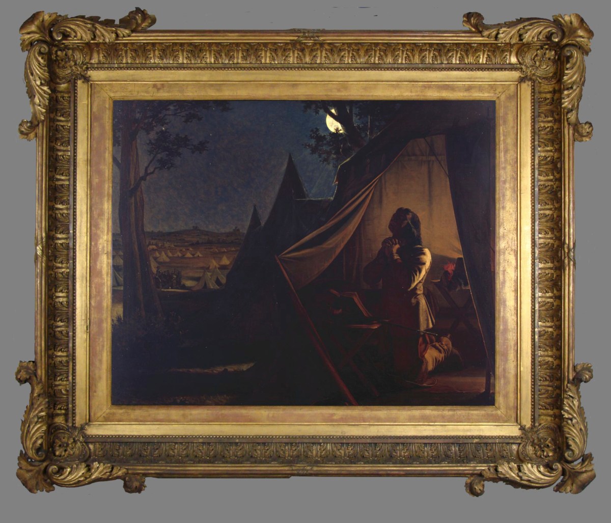 Unknown, Frame for Augustus Egg RA 'The Night before Naseby'